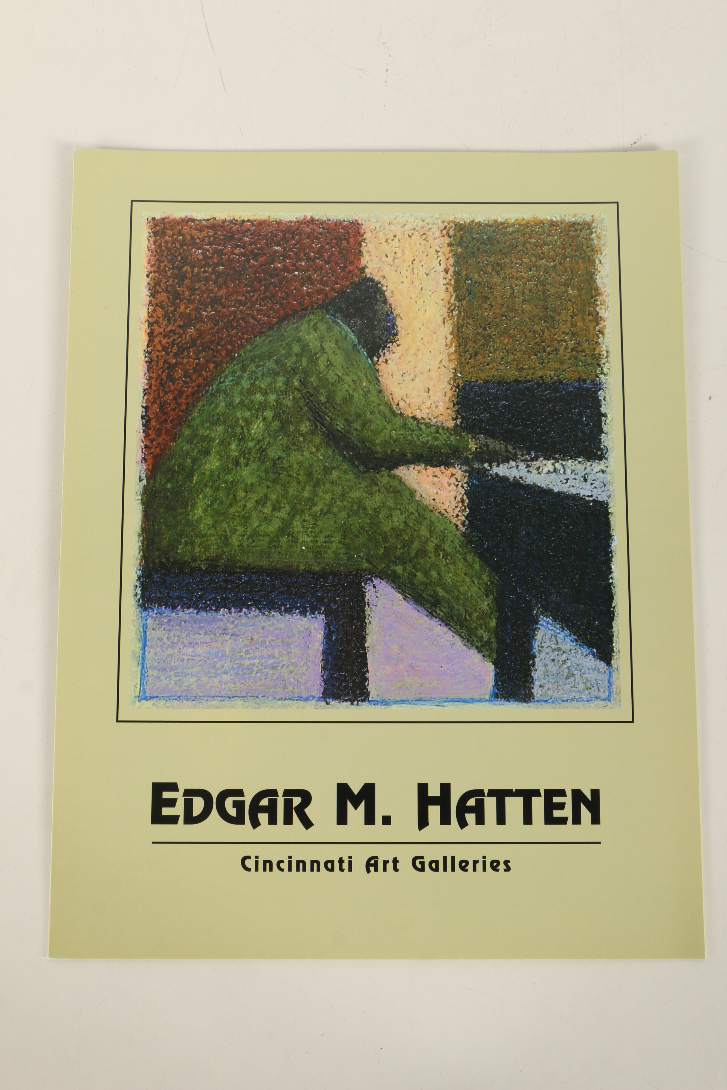 Edgar Hatten Oil Painting "Landscape with River"