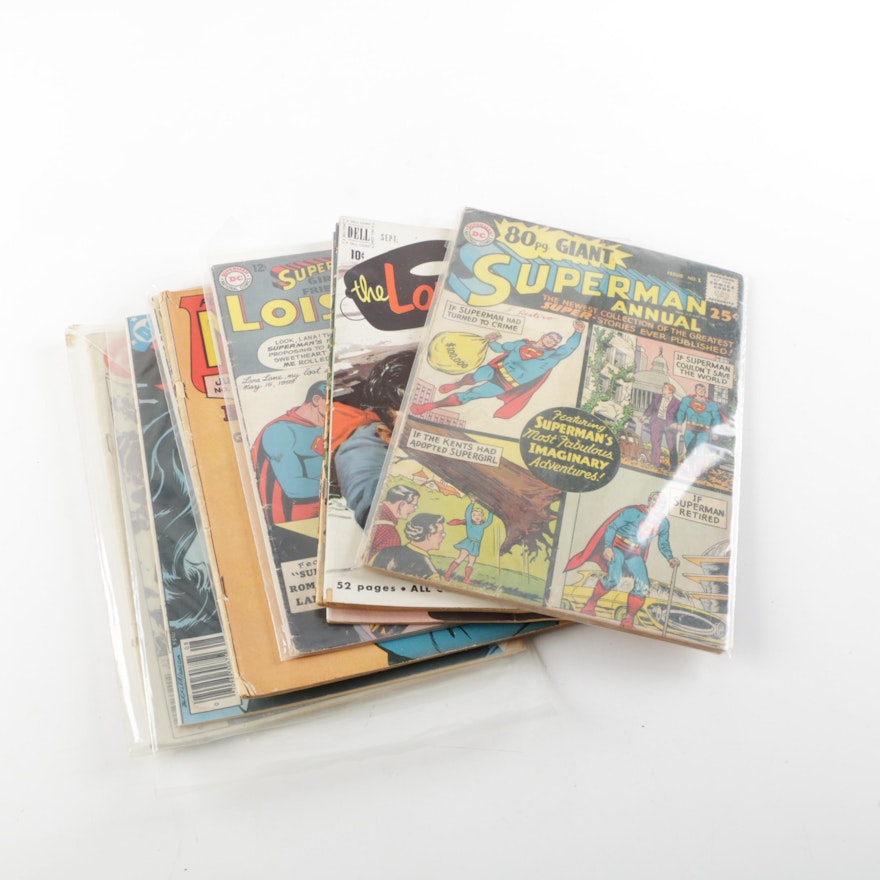 Assorted Silver Age Comics Featuring "Superman Annual" Issue 1