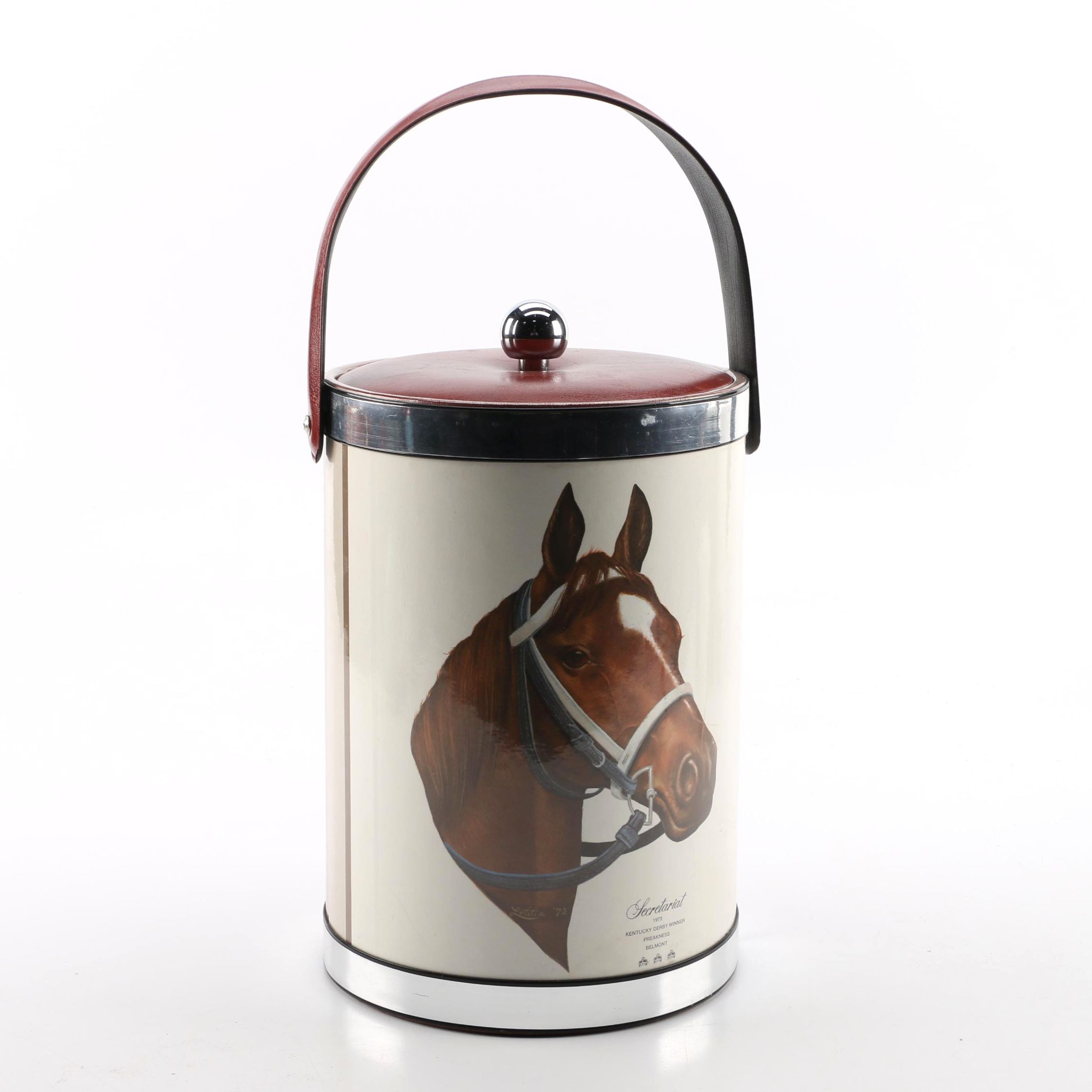 Vintage "Secretariat" Ice Bucket After Letitia De Rham