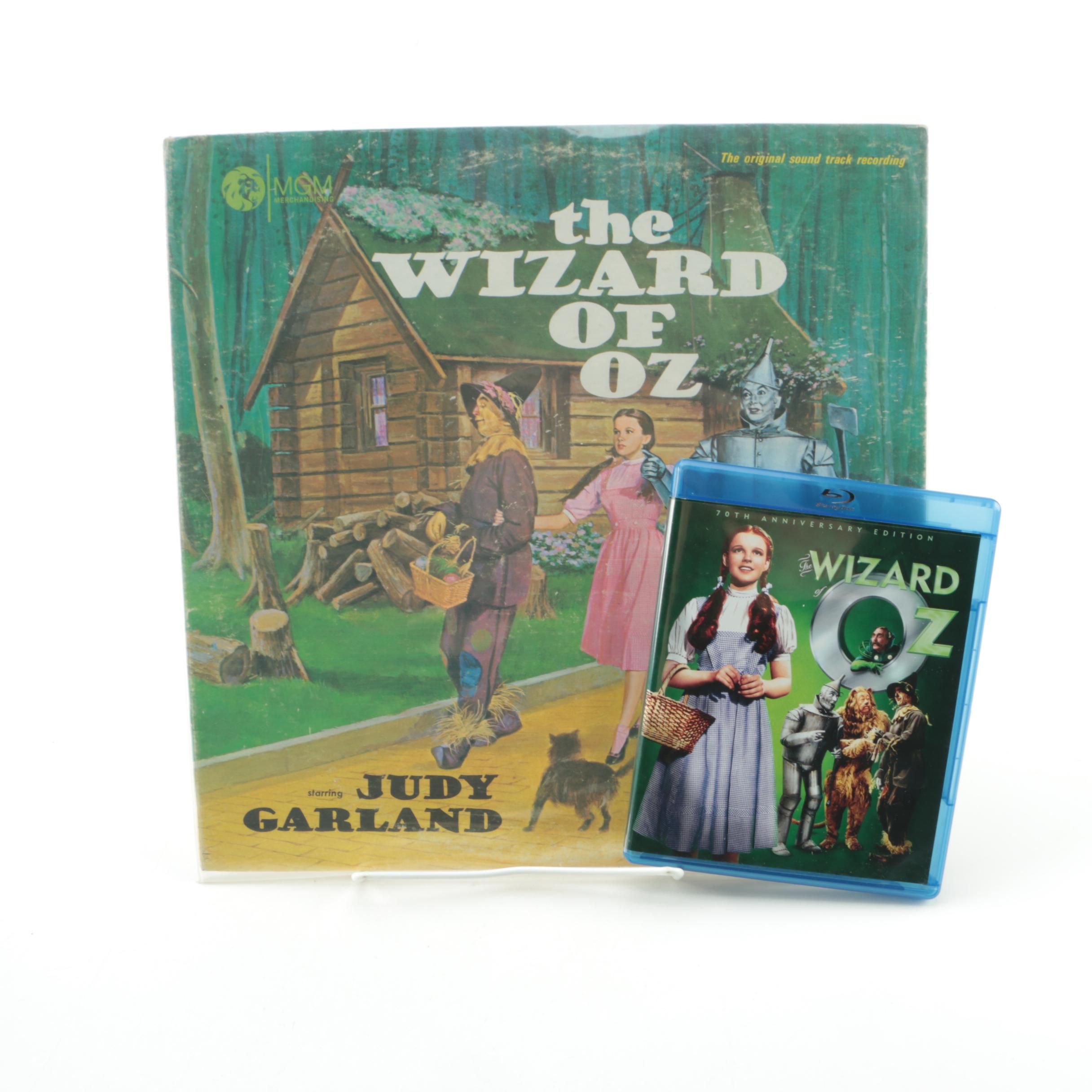 "The Wizard Of Oz" Original Soundtrack Record and 70th Anniversary Blu-Ray