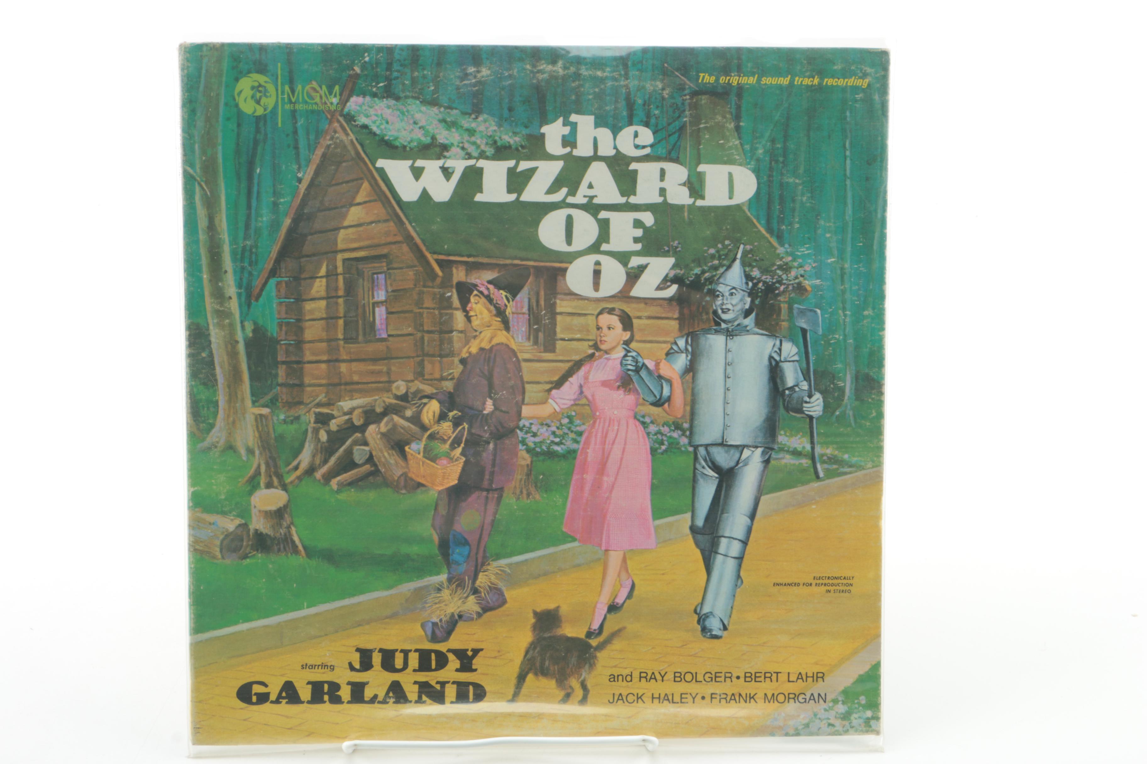 "The Wizard Of Oz" Original Soundtrack Record and 70th Anniversary Blu-Ray