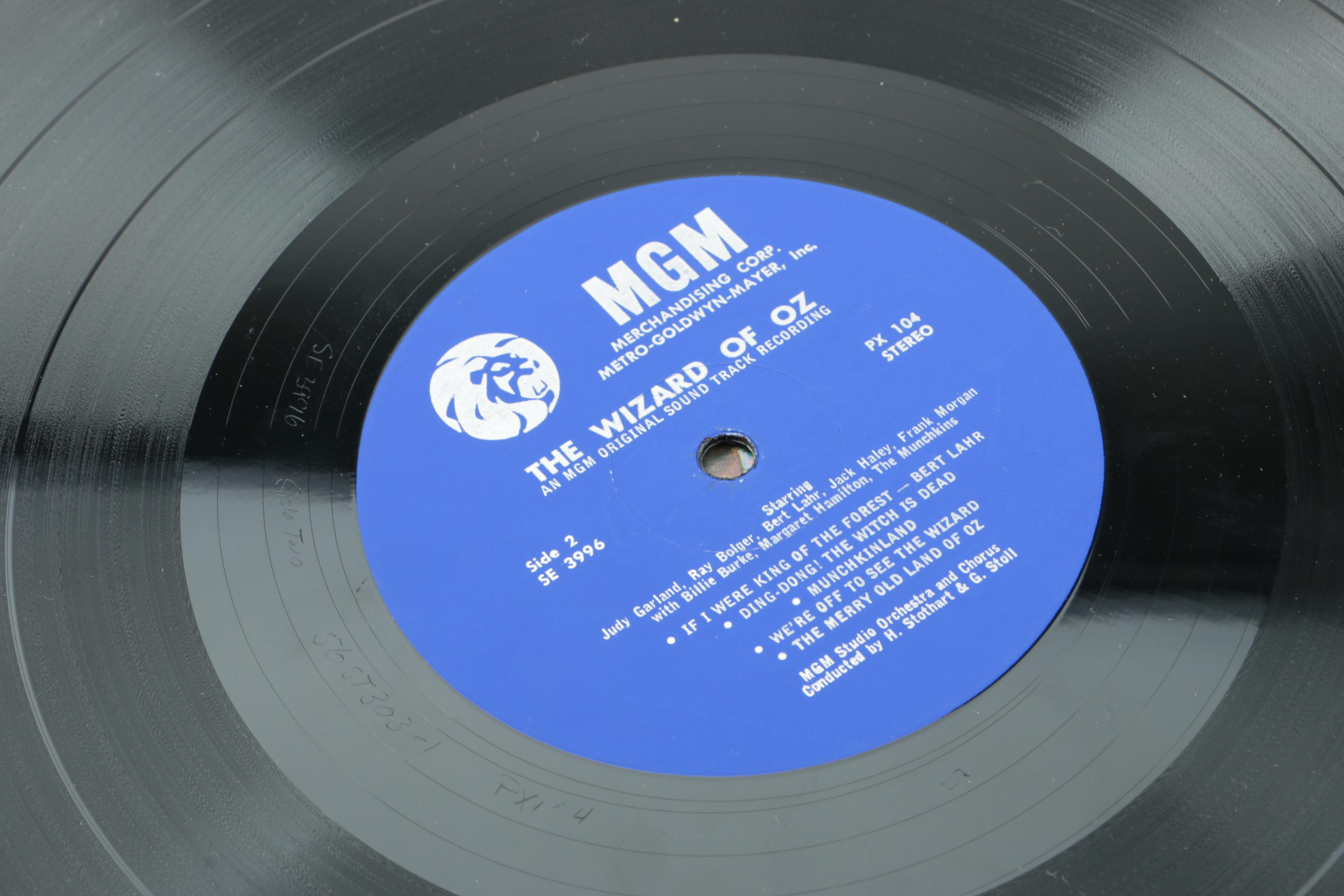 "The Wizard Of Oz" Original Soundtrack Record and 70th Anniversary Blu-Ray