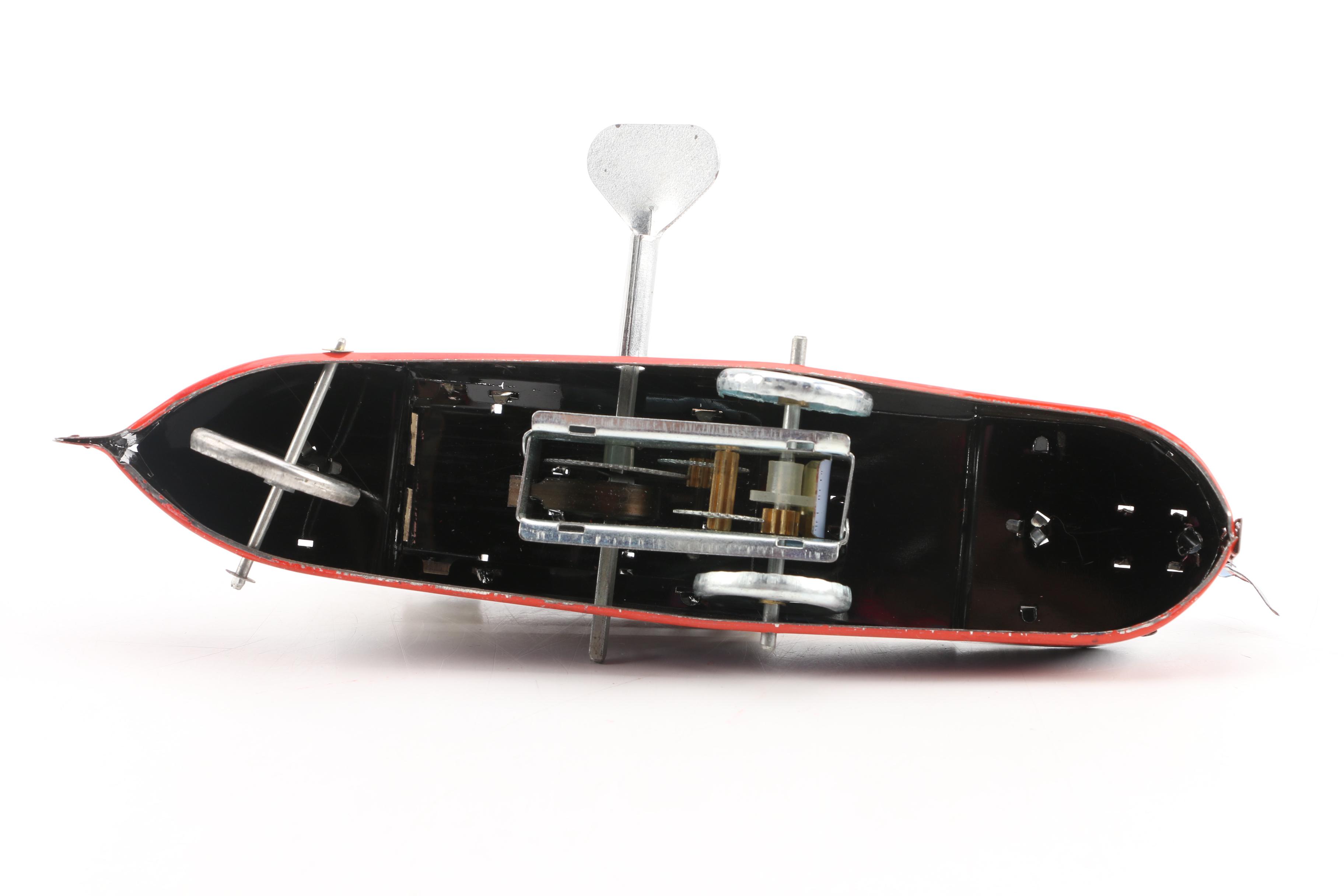 Tin Litho Wind-Up Ocean Liner