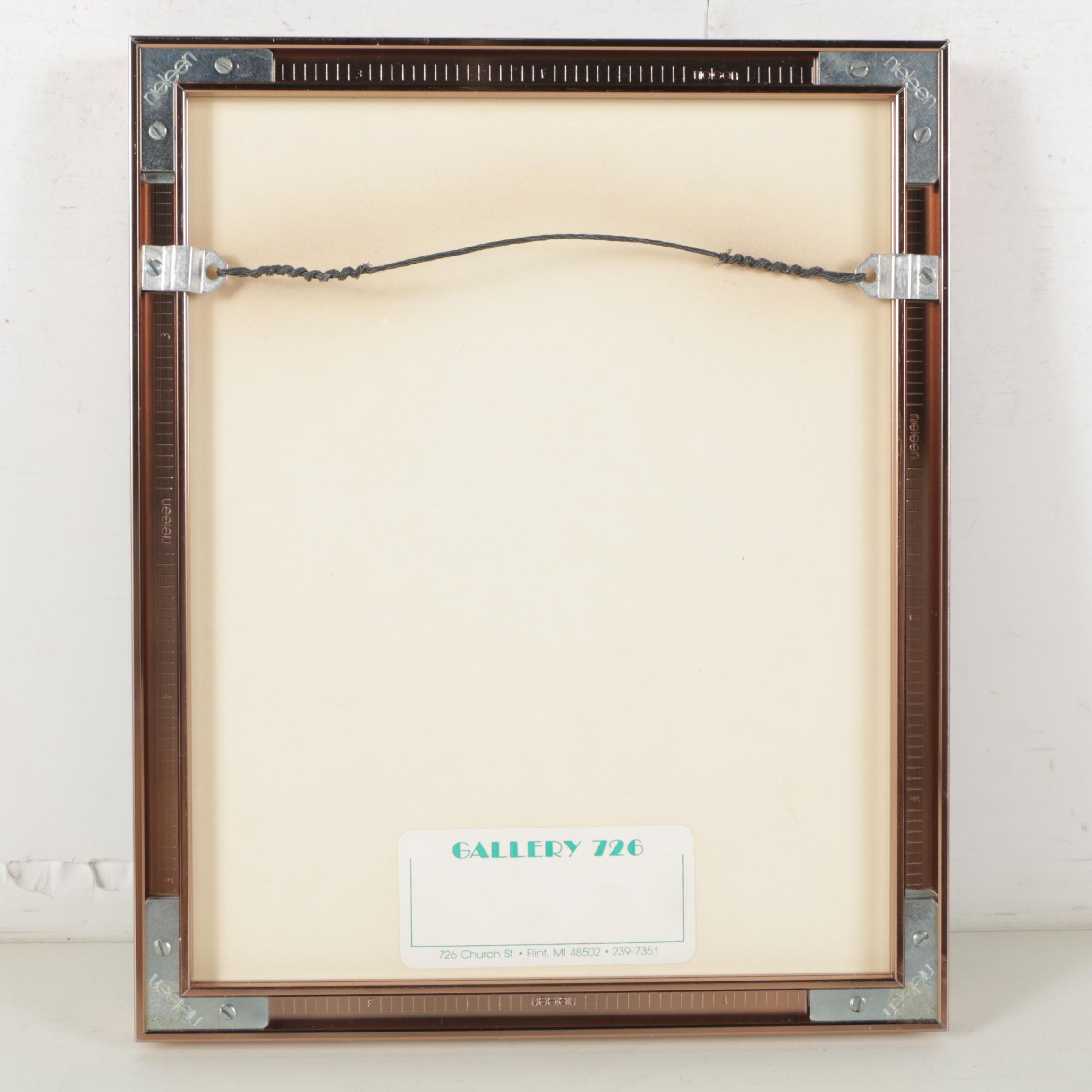 Jean Cencig Intaglio Print "Cactee"