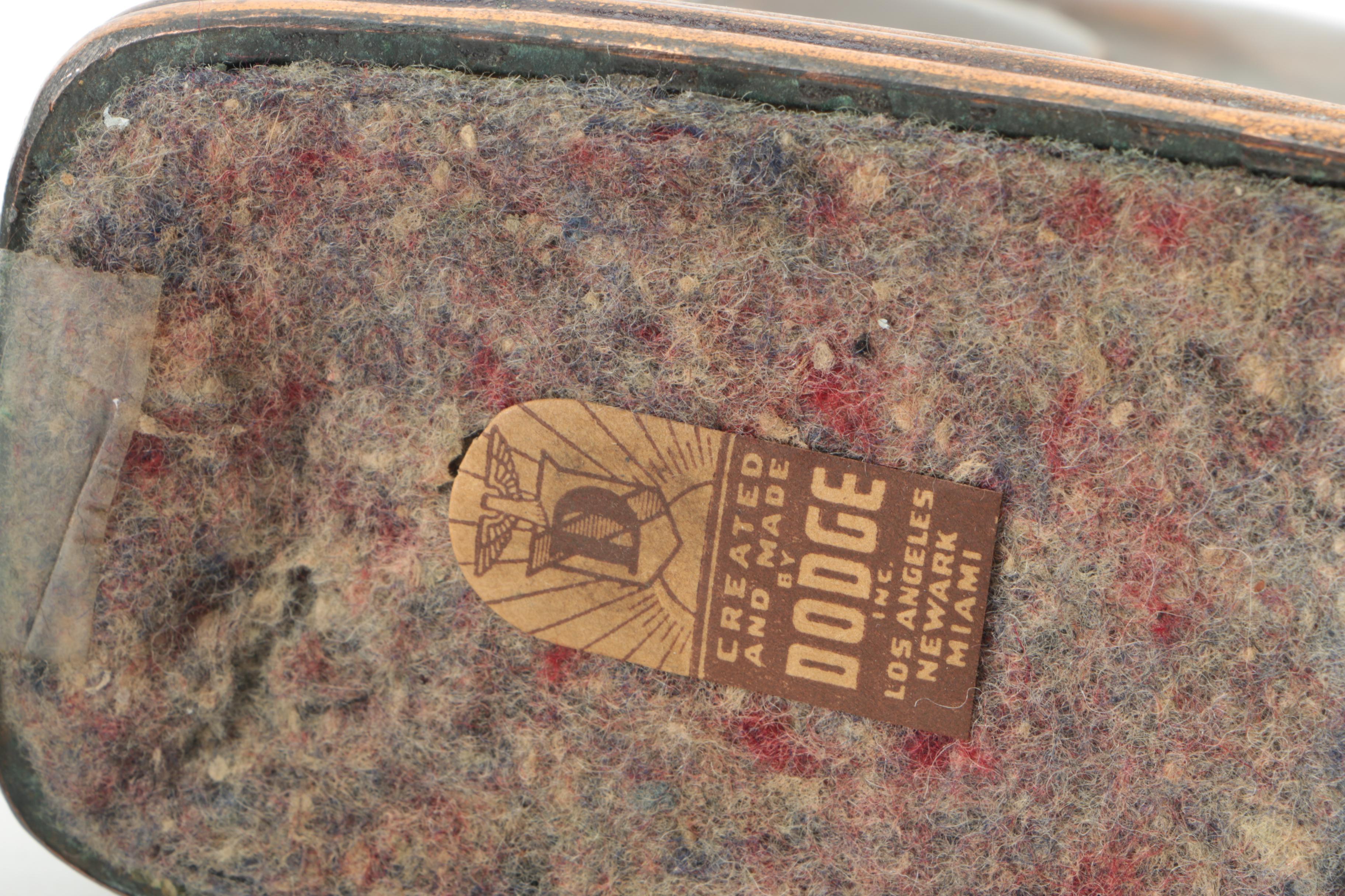 Vintage Dodge Art Deco Horse Head Bookends