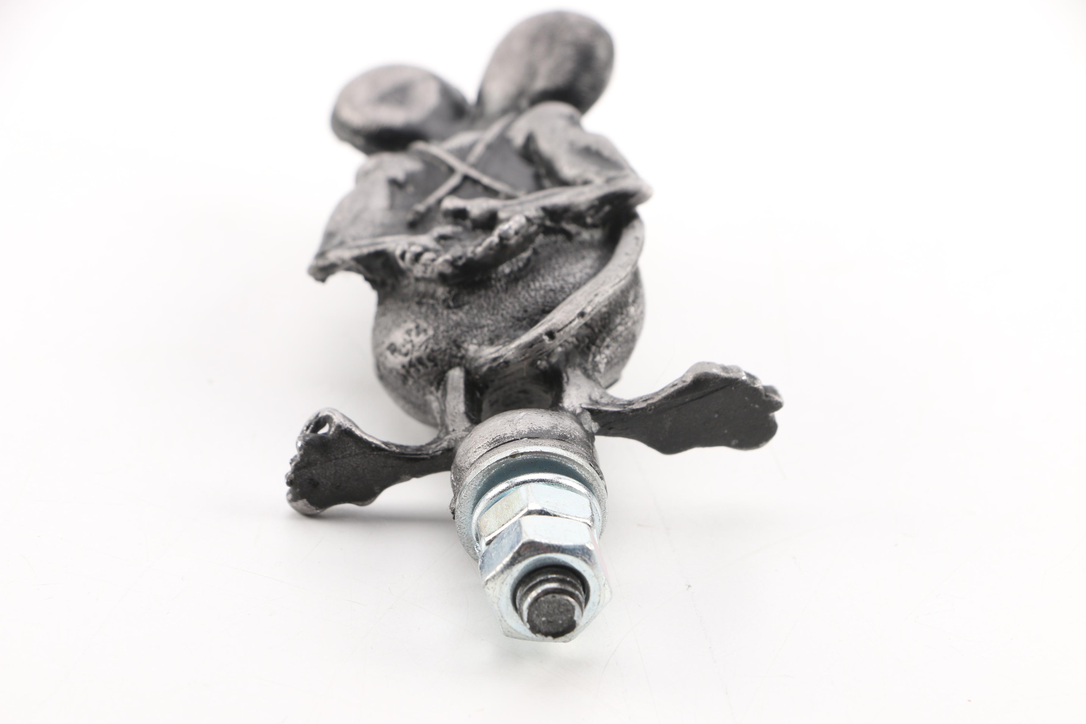 Big Daddy Roth "Rat Fink" Car Hood Ornament