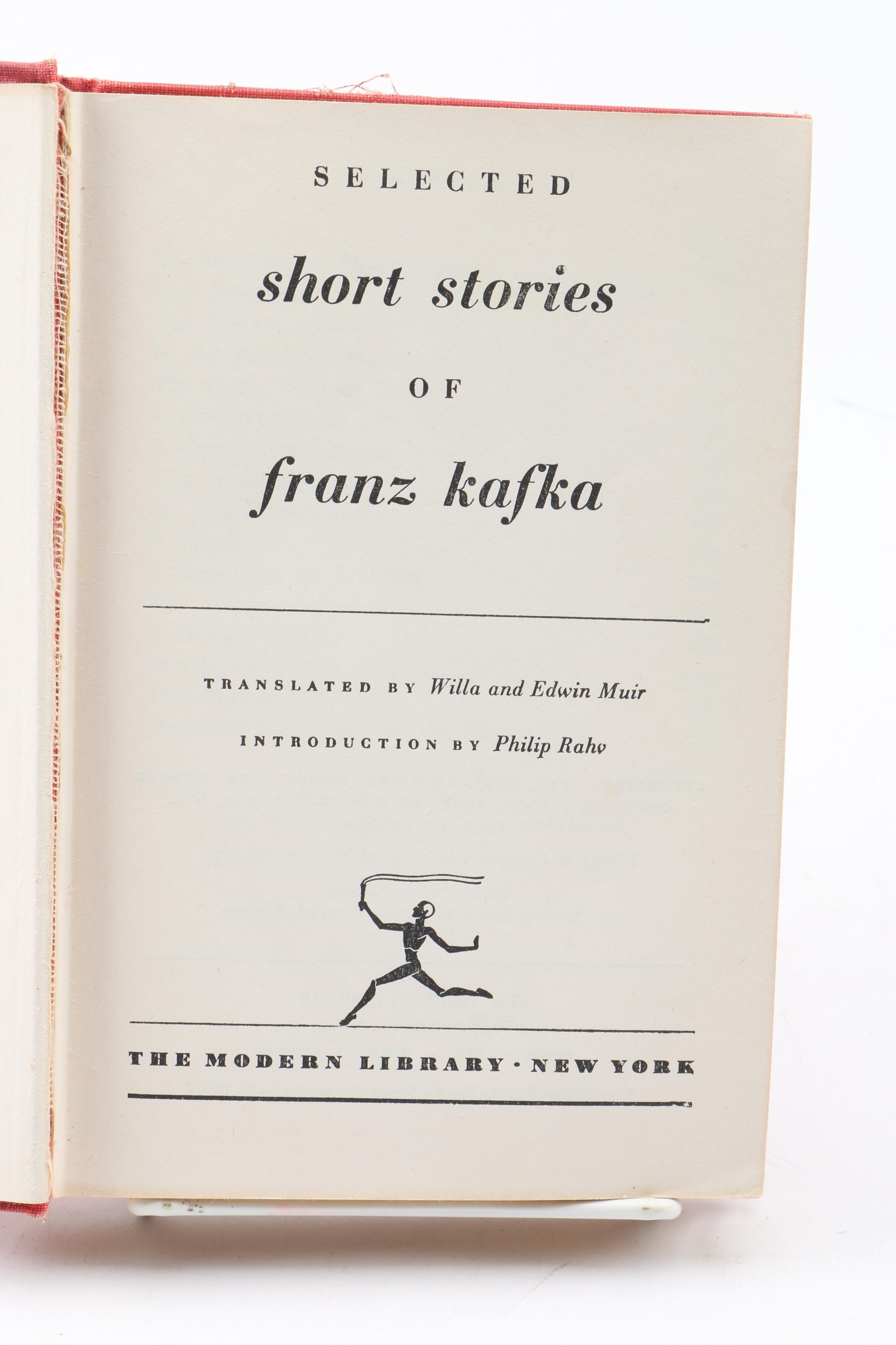 Vintage "Les Misérables" and "Selected Short Stories of Franz Kafka"