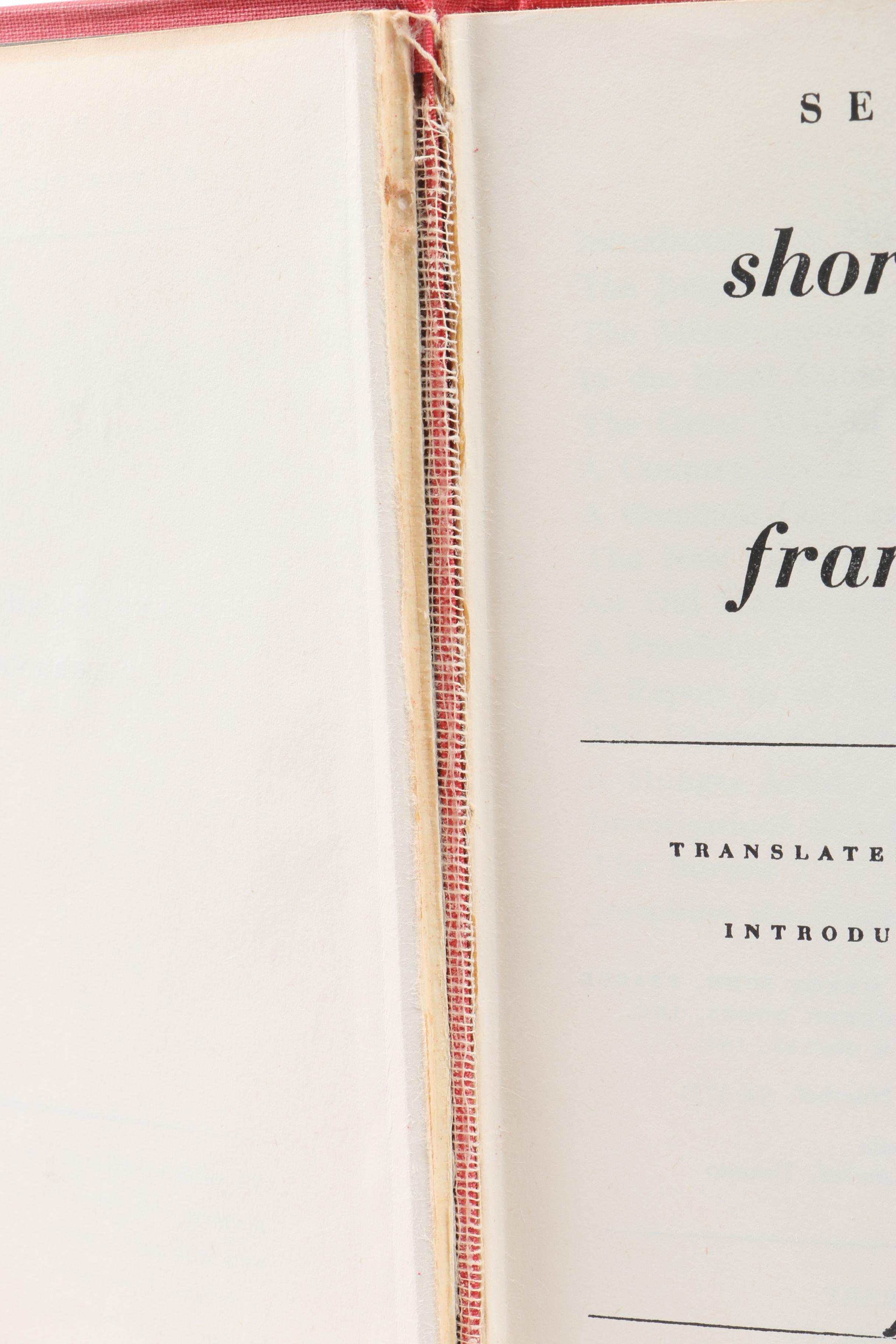 Vintage "Les Misérables" and "Selected Short Stories of Franz Kafka"