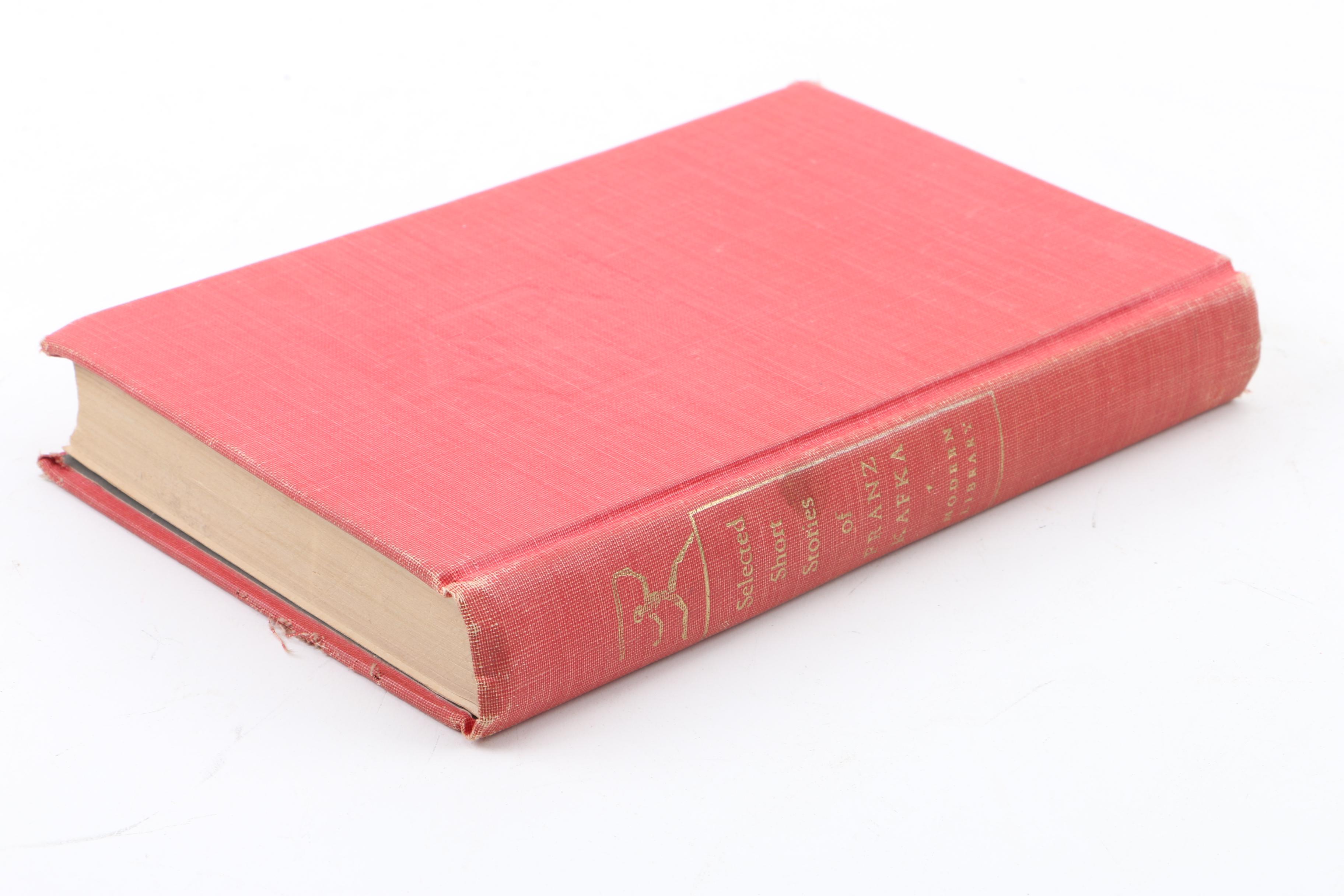 Vintage "Les Misérables" and "Selected Short Stories of Franz Kafka"