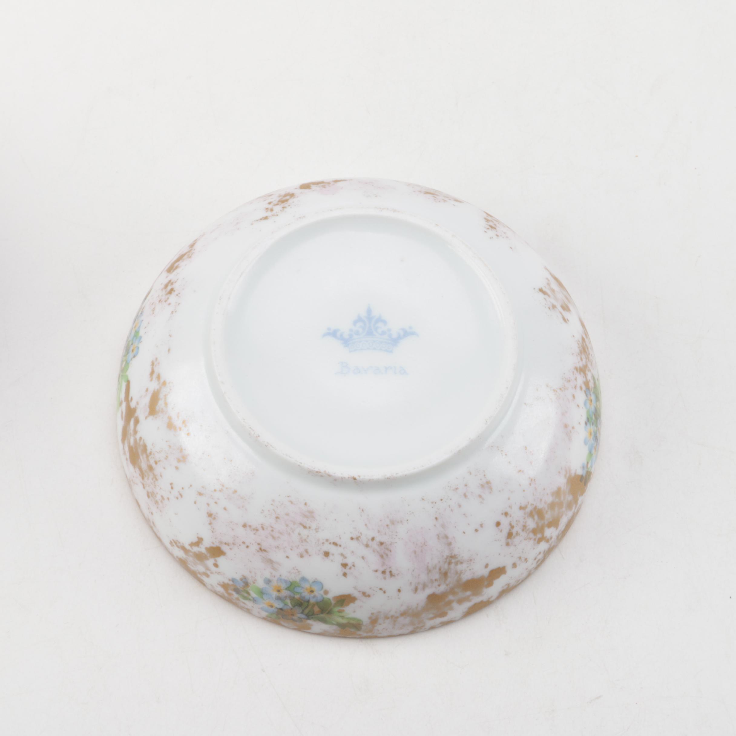 Bavaria Porcelain Trinket Dish