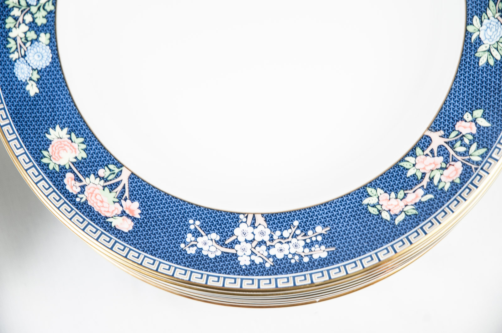 Wedgwood Bone China Set in "Blue Siam" Pattern