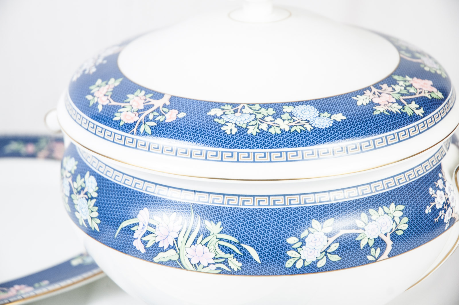 Wedgwood Bone China Set in "Blue Siam" Pattern