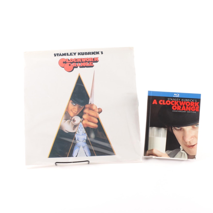 "A Clockwork Orange" Soundtrack Record and Anniversary Edition Blu-Ray