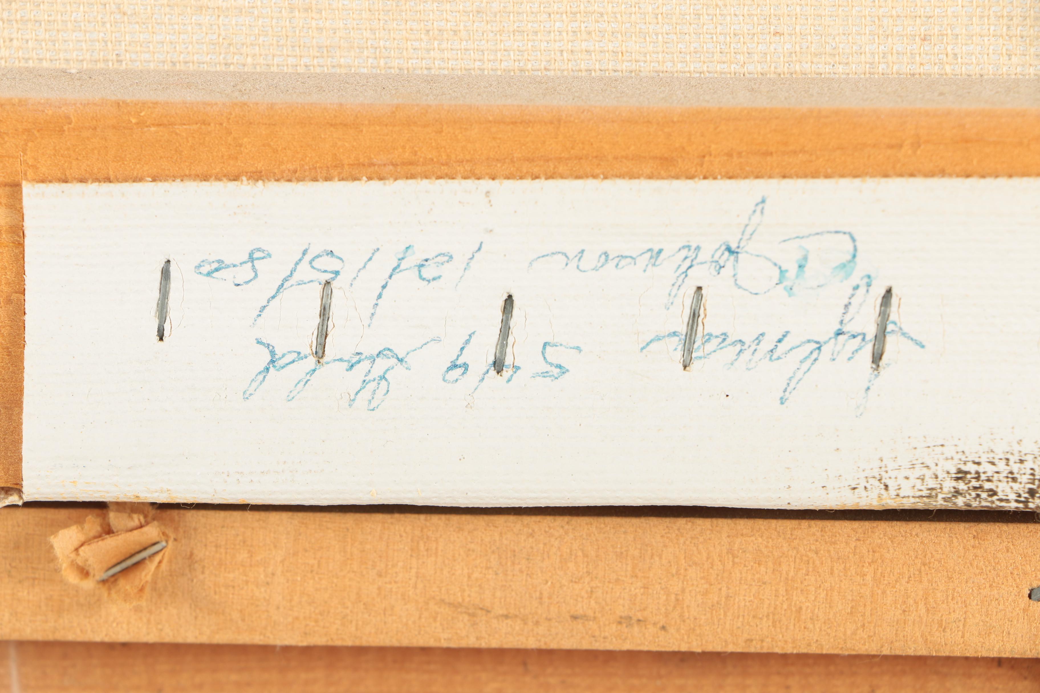 Claude Terray Oil Painting of a Seascape