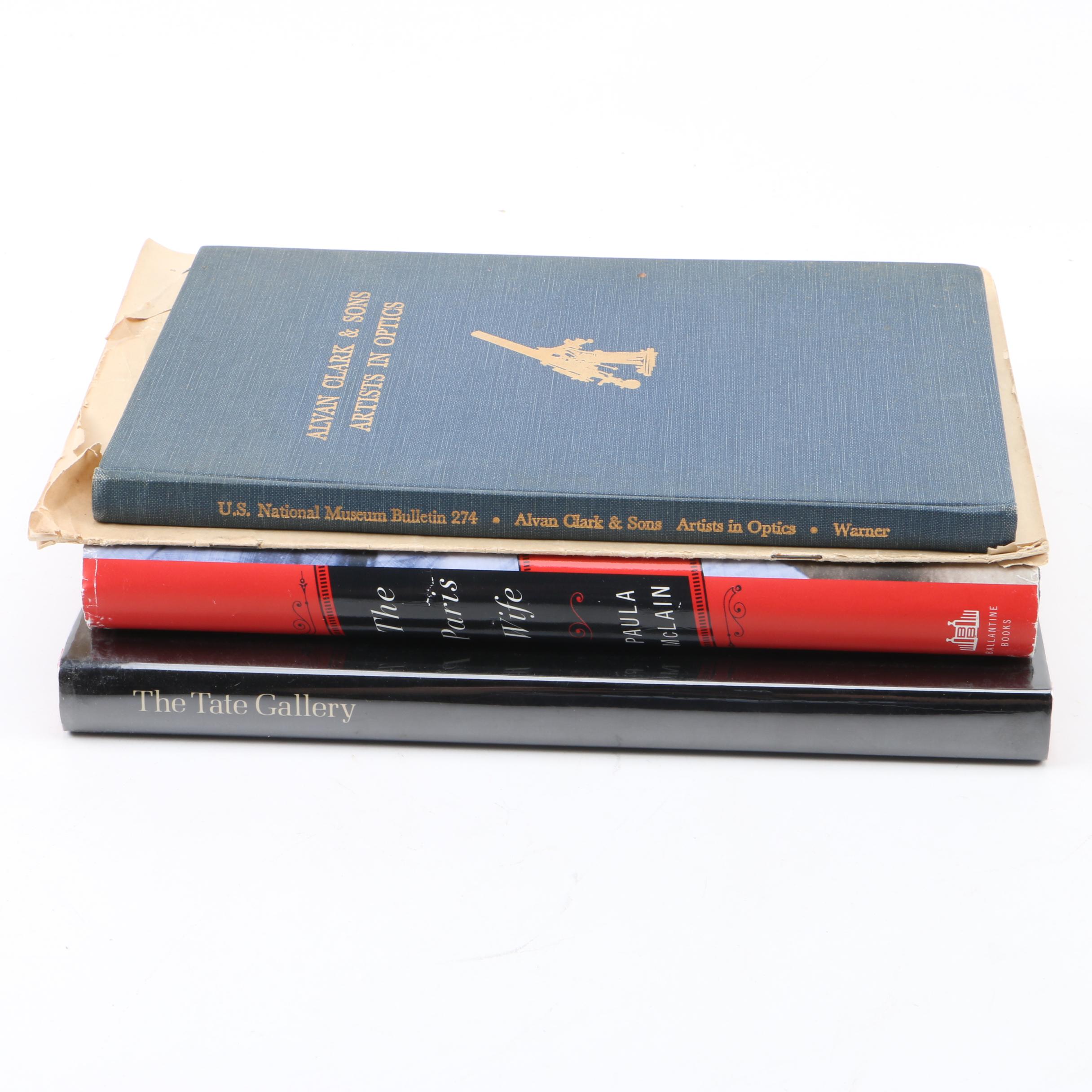 Assorted Books including Art and Historical Fiction