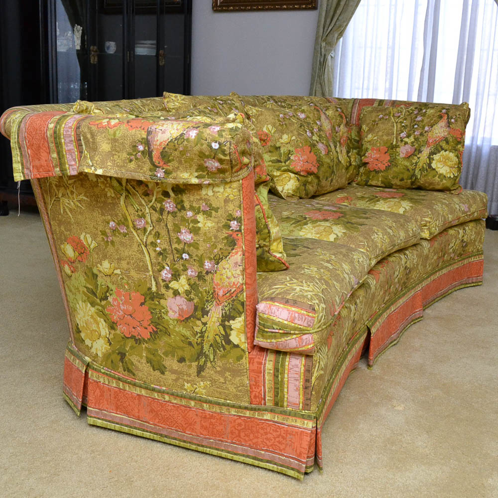 Hollywood Regency Style Sofa by Debut Gallery