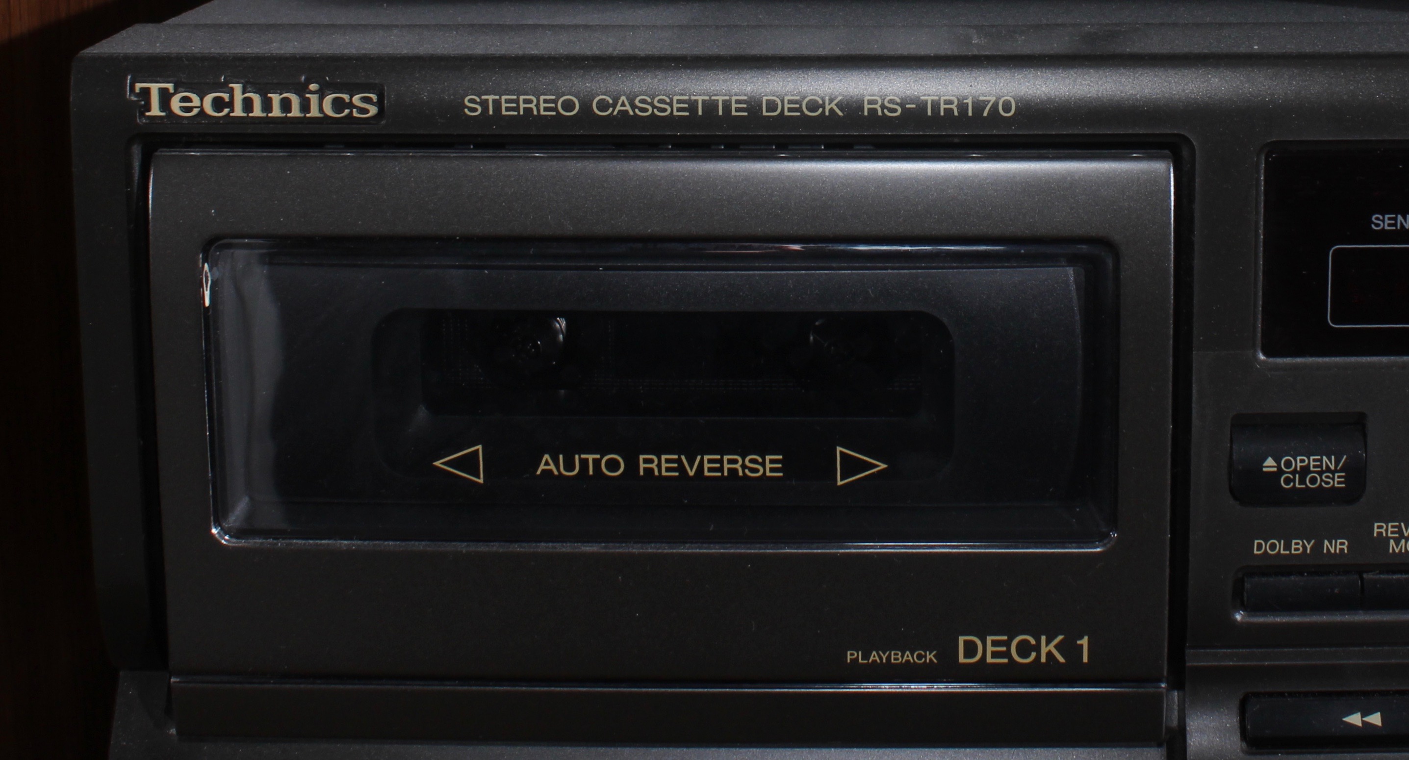 Vintage Technics Stereo System, Cabinet and Speakers