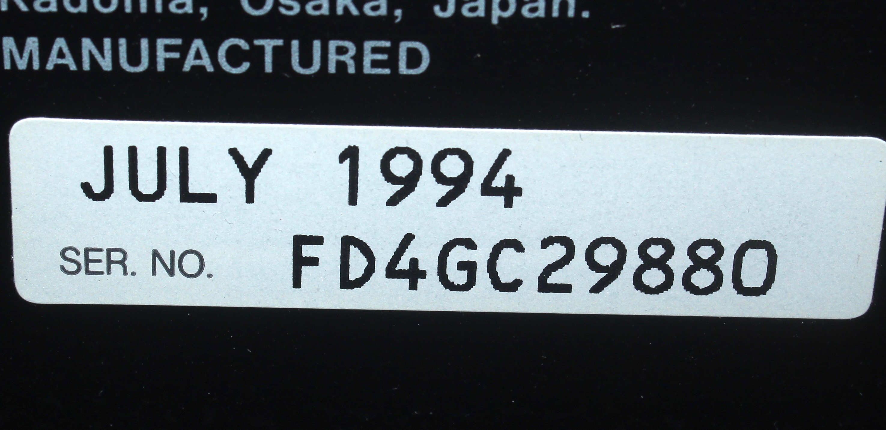 Vintage Technics Stereo System, Cabinet and Speakers