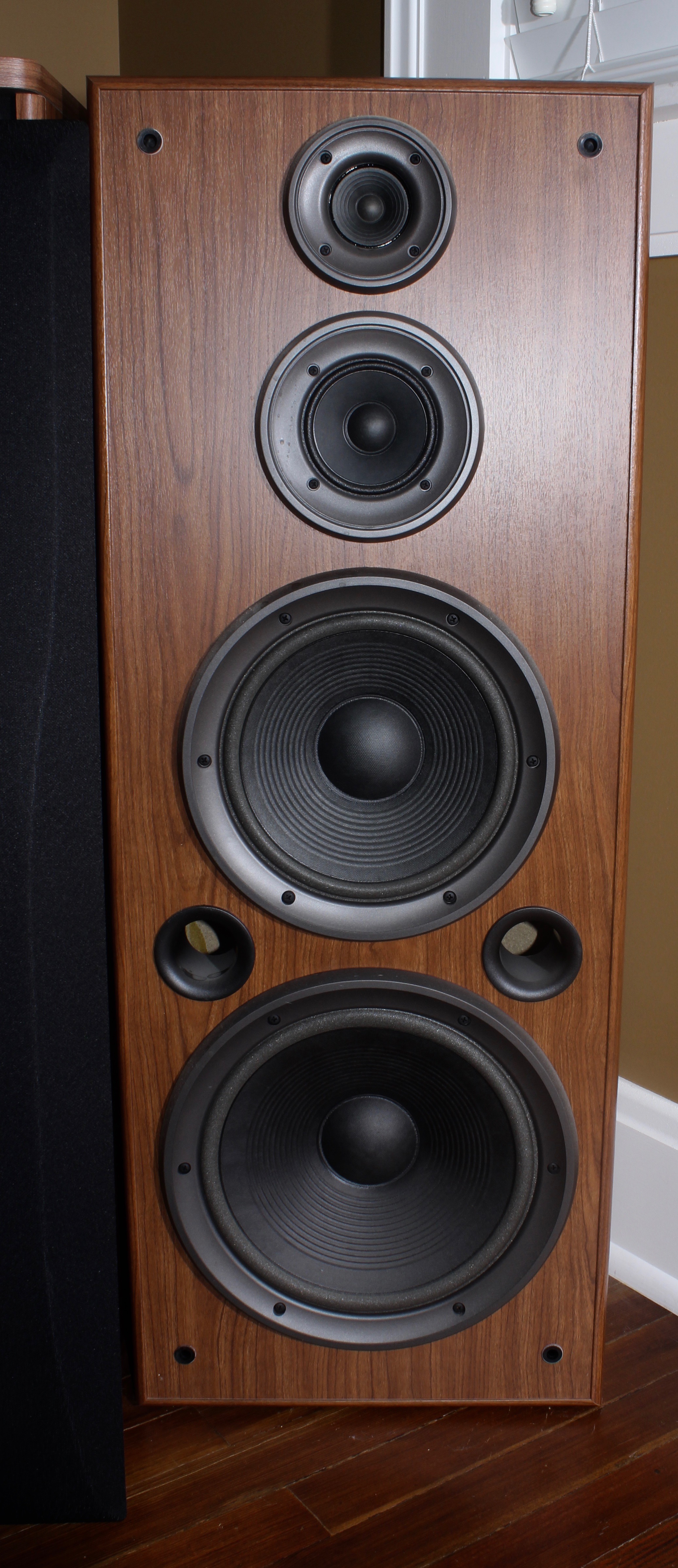 Vintage Technics Stereo System, Cabinet and Speakers