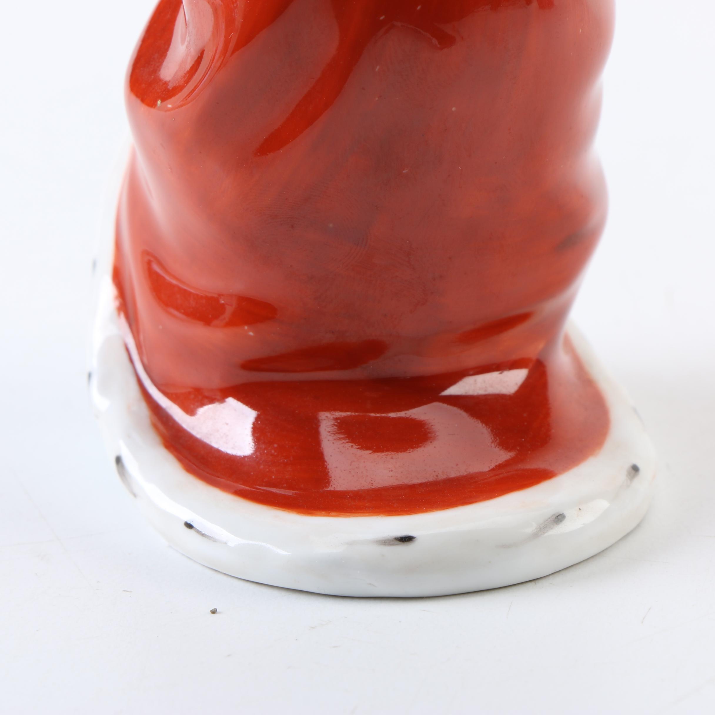 1940s Royal Doulton "Christmas Morn" and "Miss Muffet" Porcelain Figurines