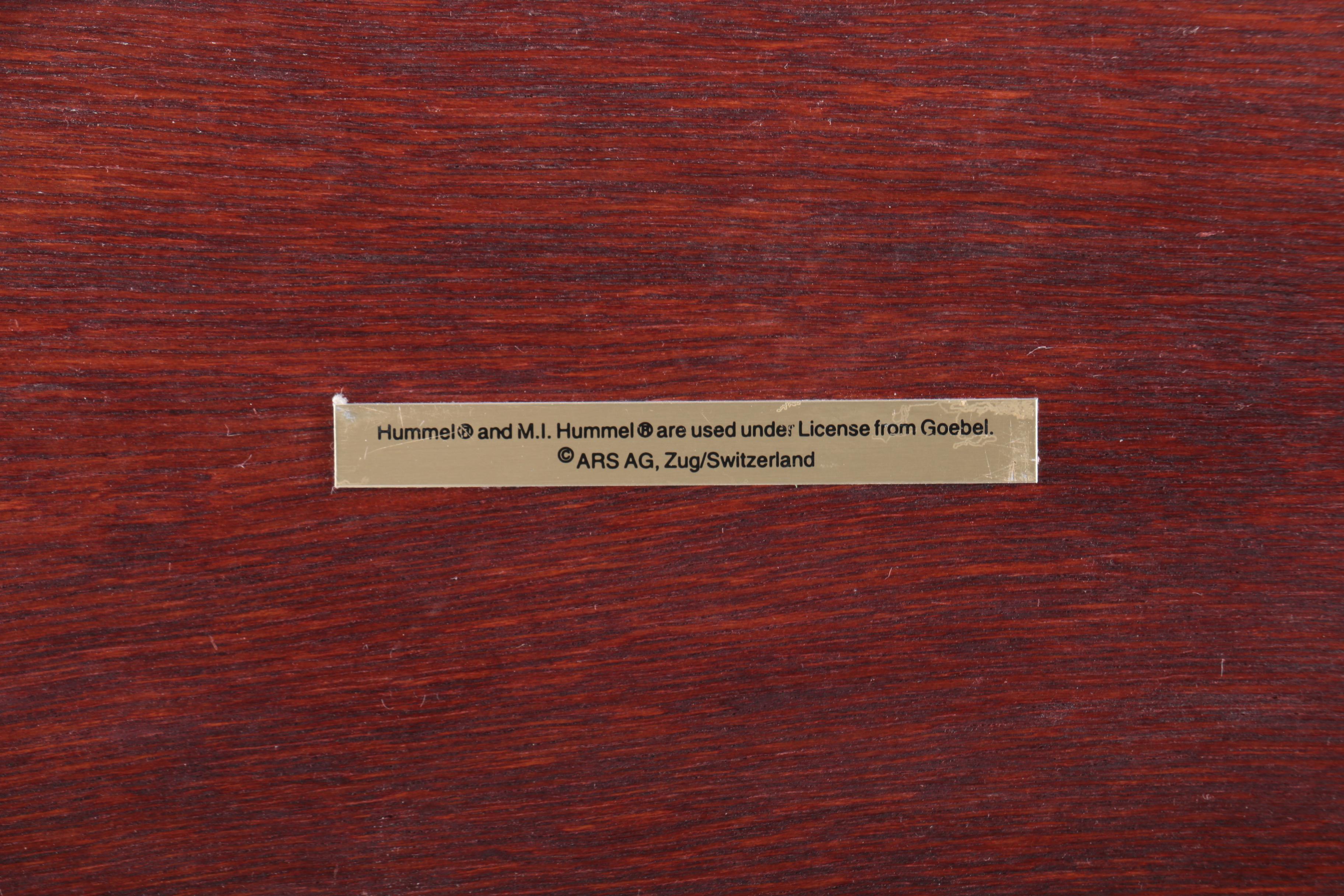 Hummel “Stormy Weather”, “Umbrella Boy” and “Umbrella Girl" Tray