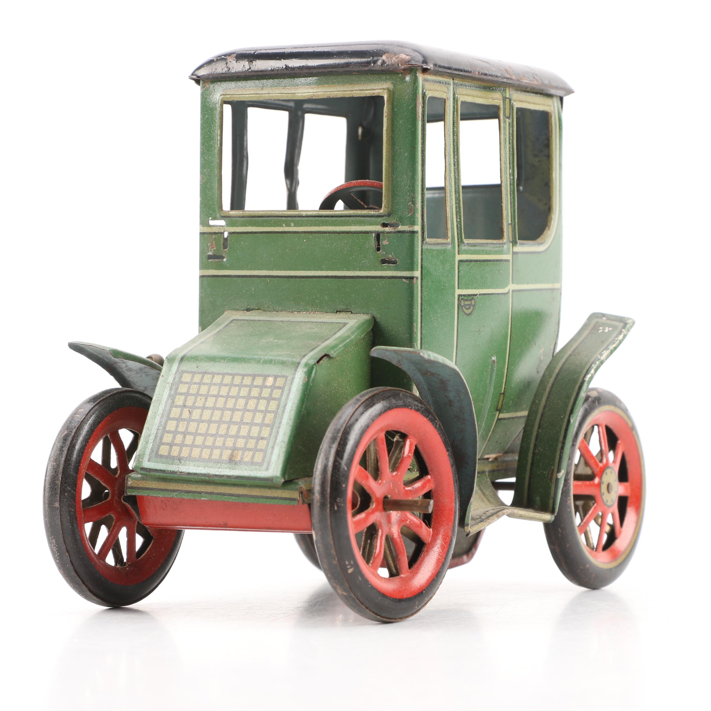 1950s Lever Action "Tin Lizzy" Toy Car by Masudaya