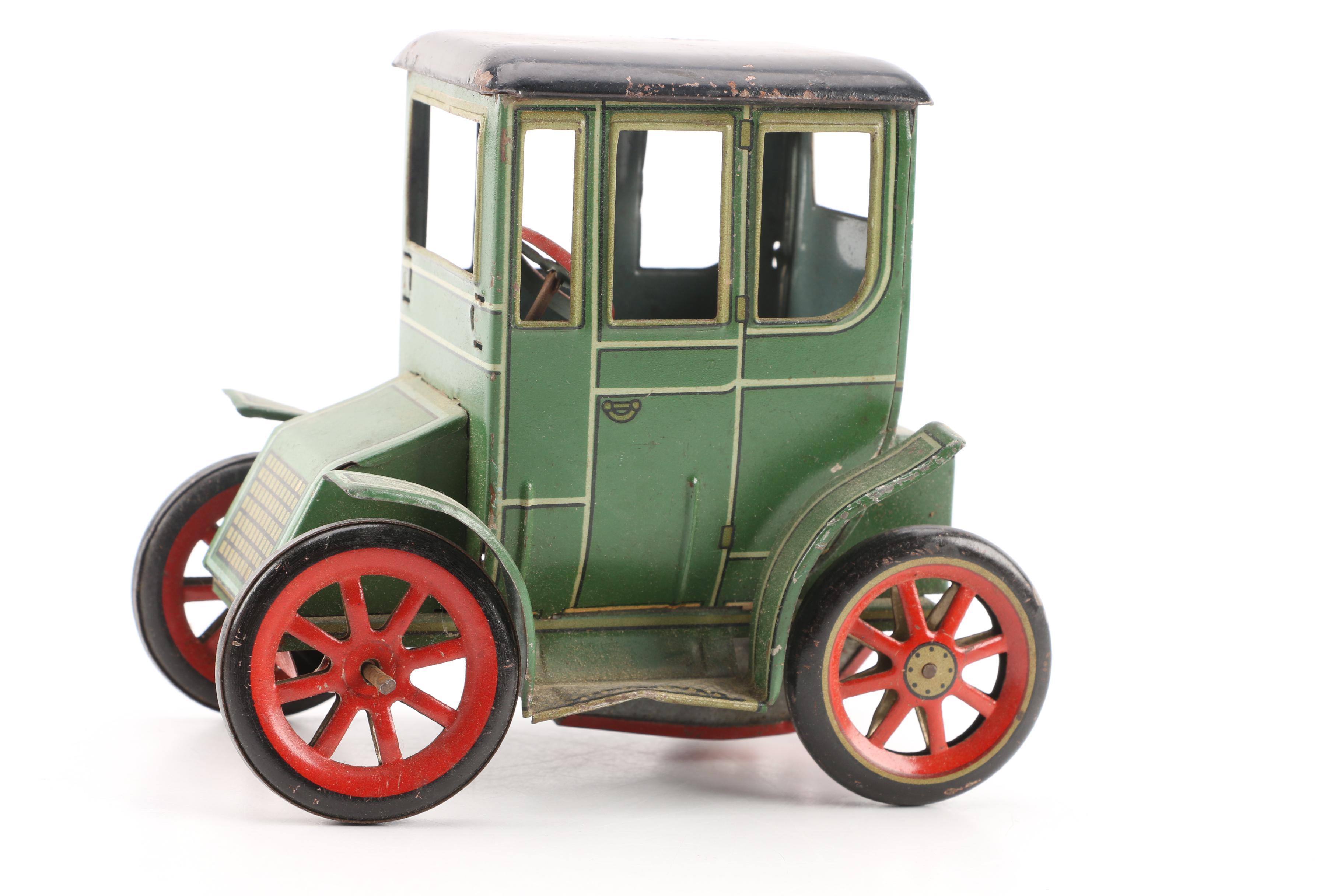 1950s Lever Action "Tin Lizzy" Toy Car by Masudaya