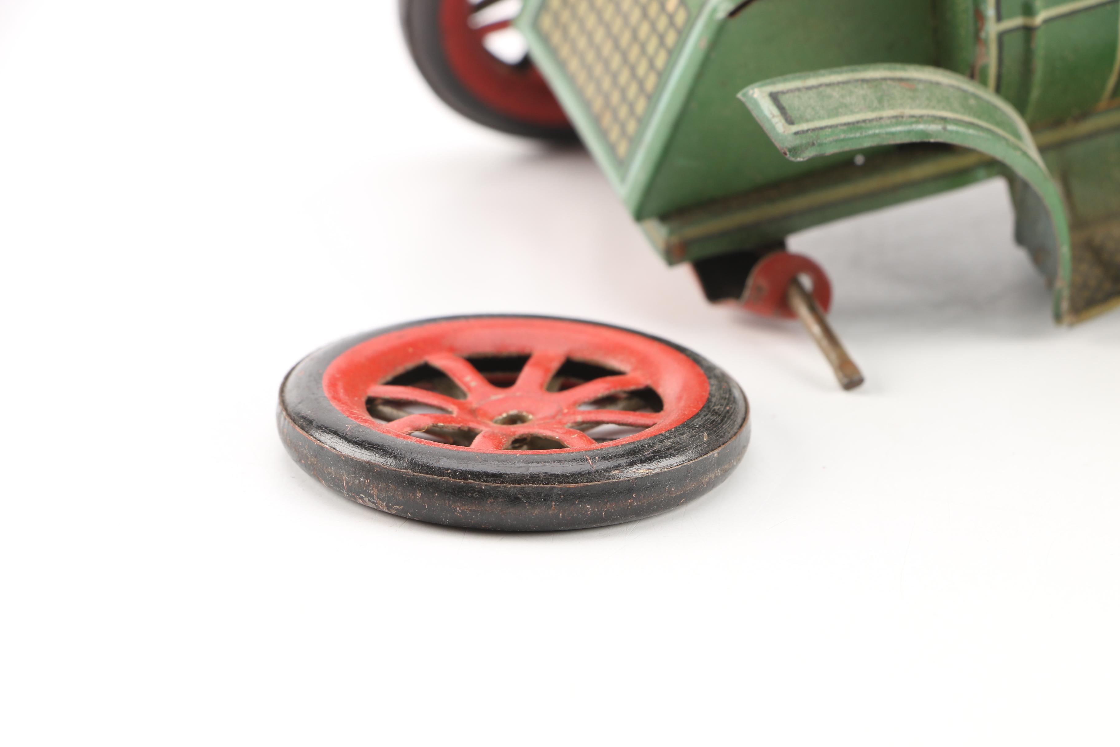 1950s Lever Action "Tin Lizzy" Toy Car by Masudaya