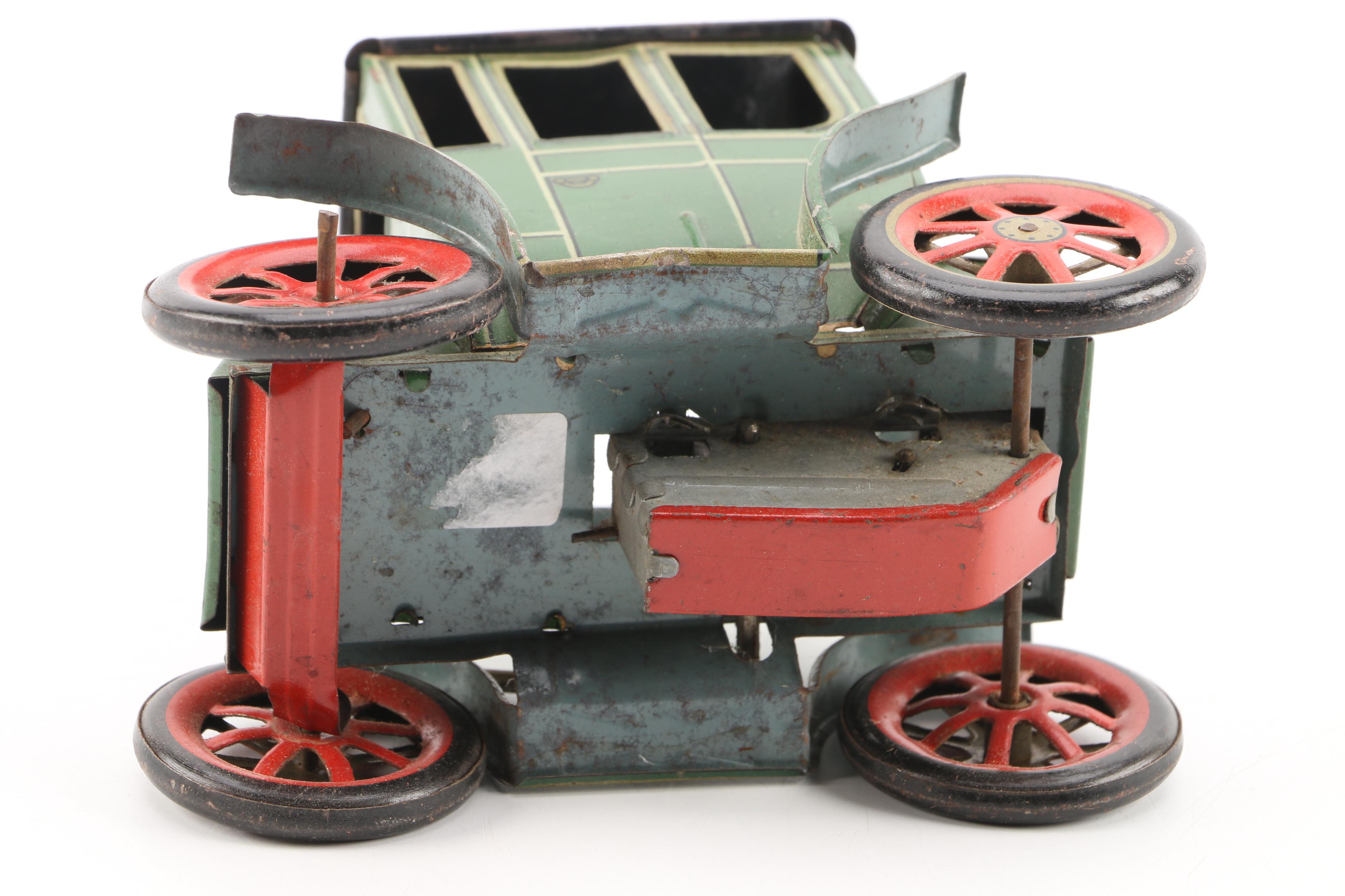 1950s Lever Action "Tin Lizzy" Toy Car by Masudaya