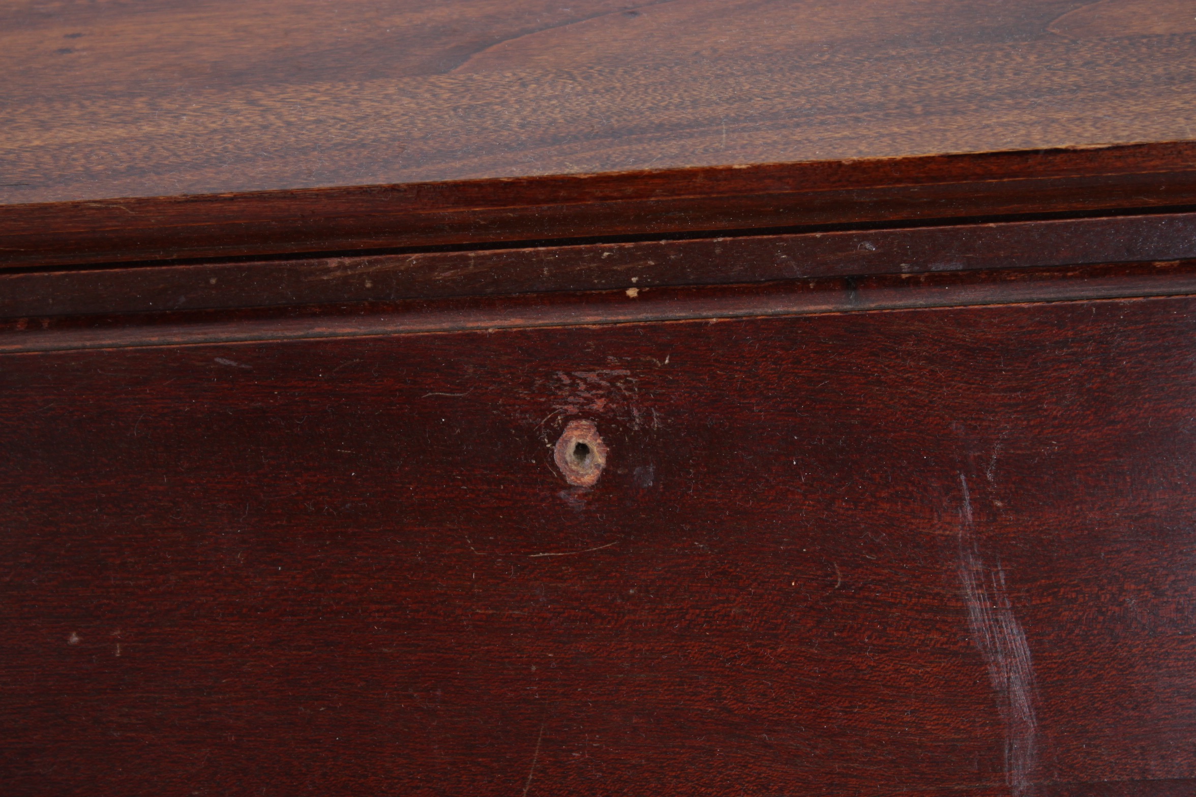 Vintage Chippendale Style Mahogany Slant-Front Desk