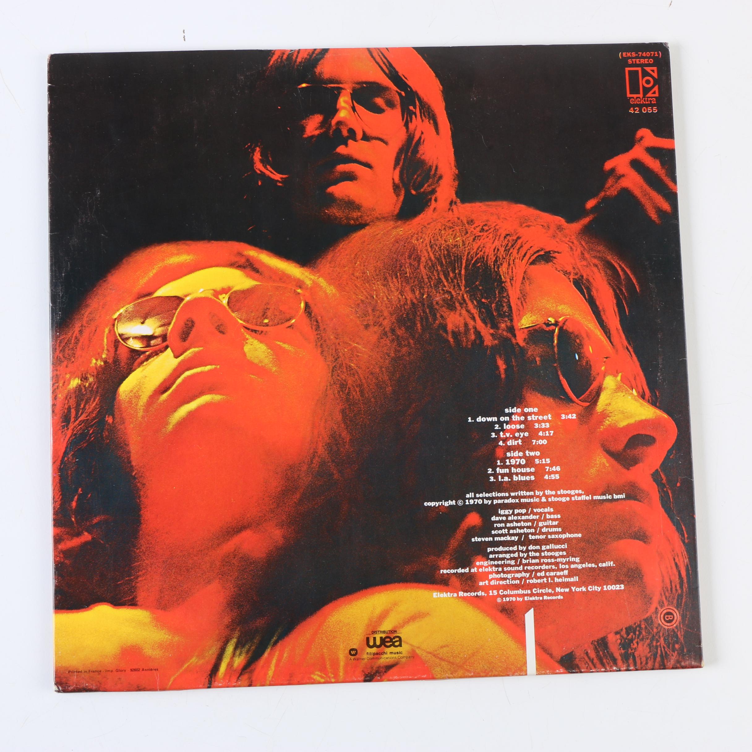 The Stooges "Fun House" French Record Pressing