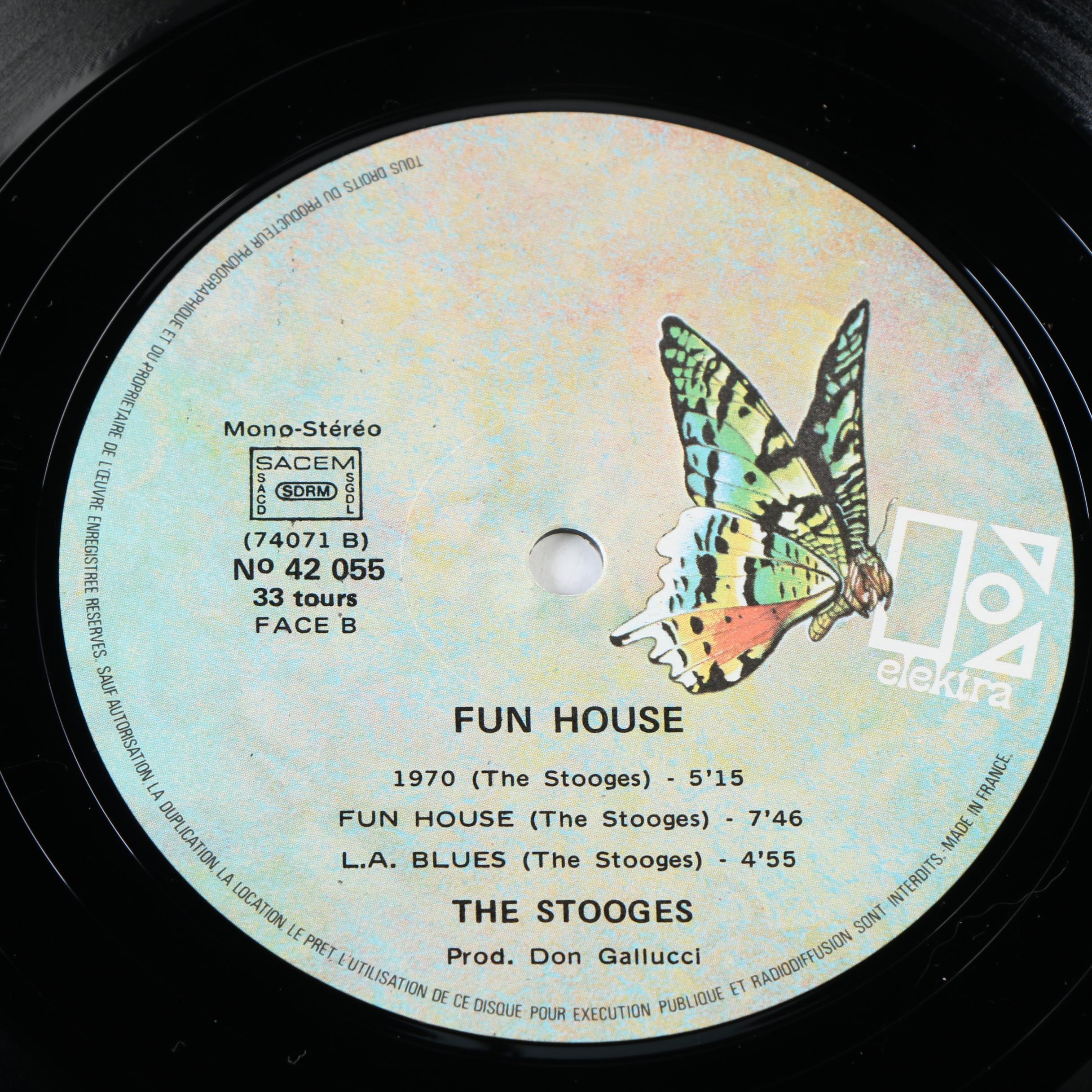 The Stooges "Fun House" French Record Pressing