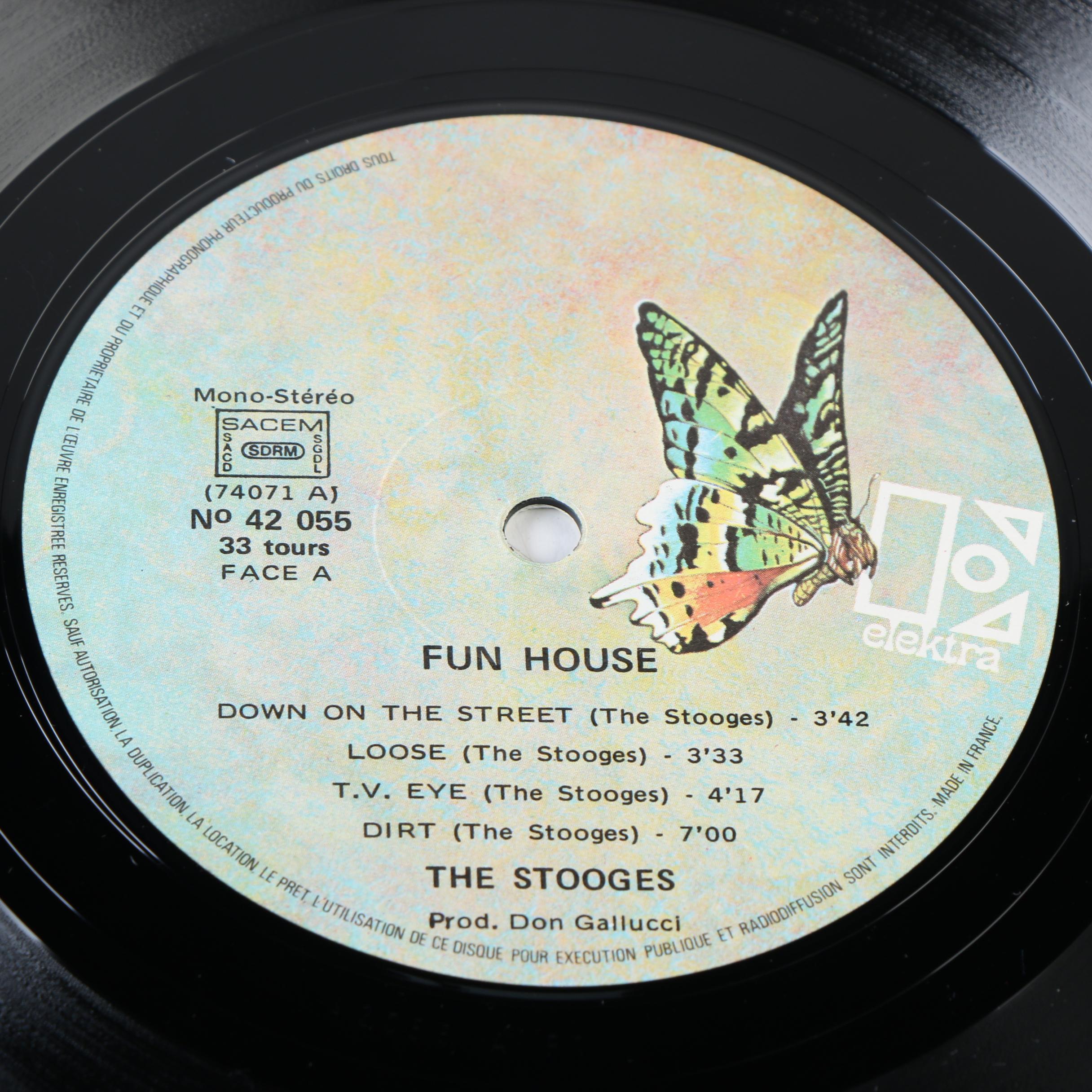 The Stooges "Fun House" French Record Pressing