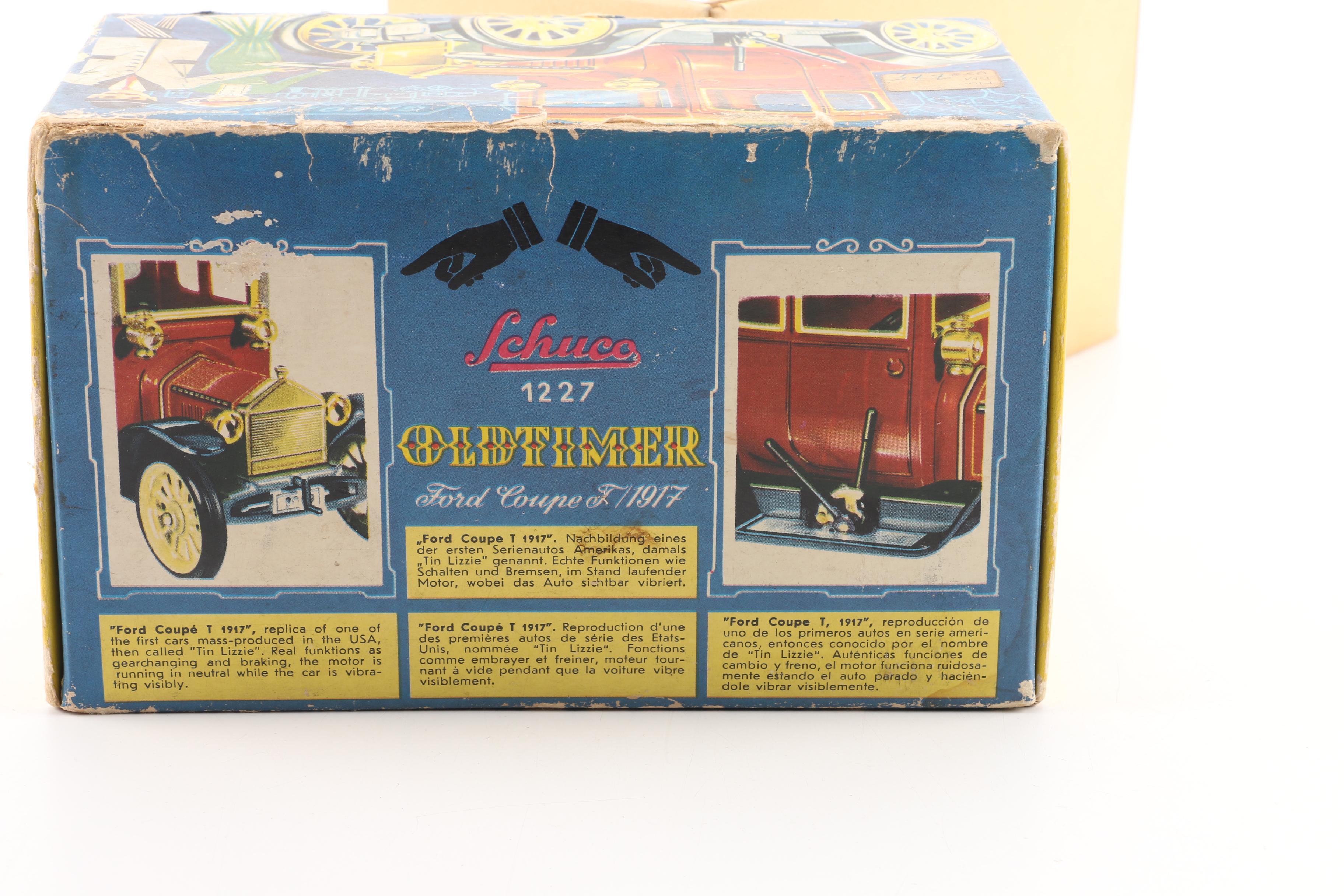 1917 Ford Coupe T "Old Timer" Wind-Up Car by Schuco