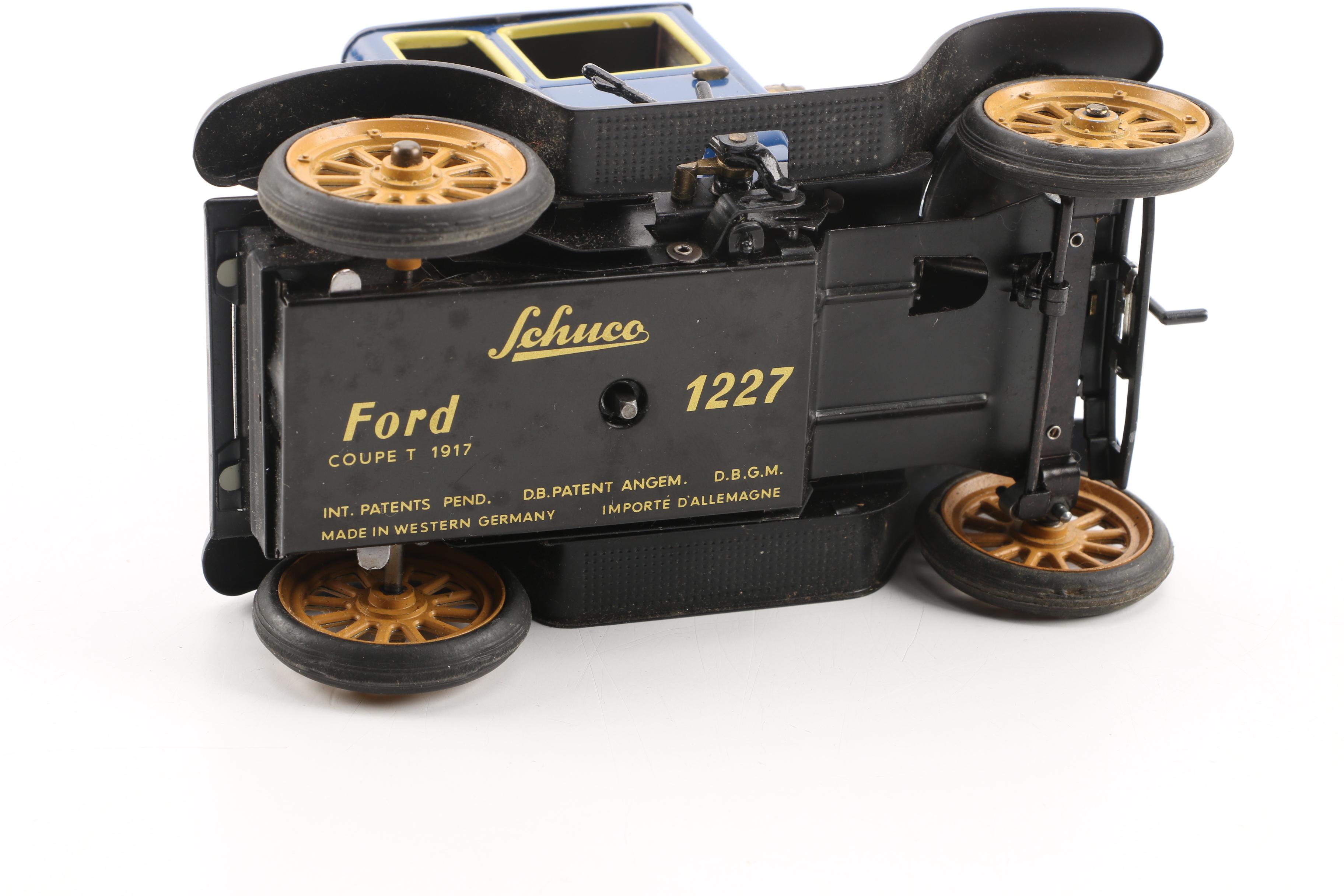 1917 Ford Coupe T "Old Timer" Wind-Up Car by Schuco