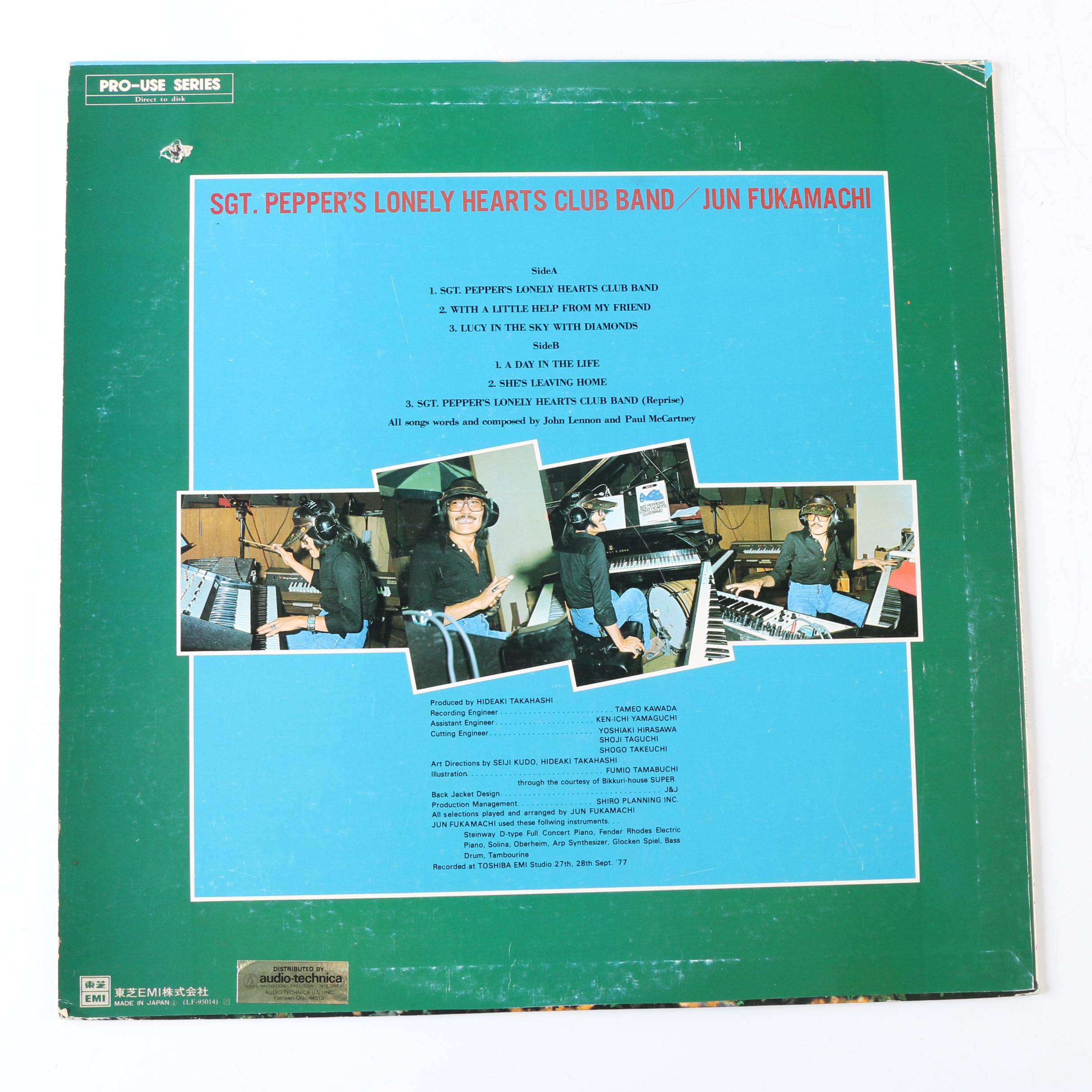 Jun Fukamachi "Sgt. Pepper" Direct Cutting Japanese Record Pressing