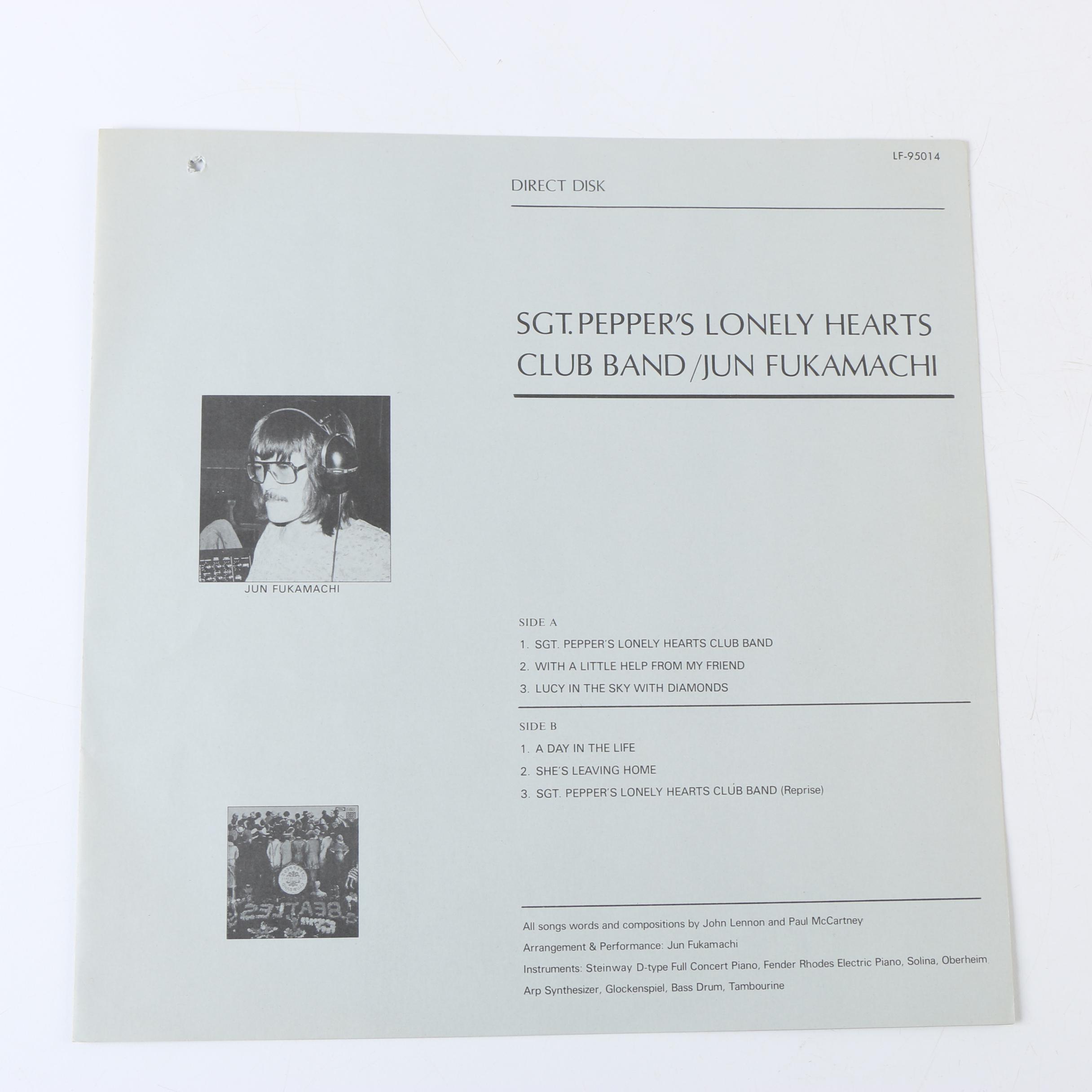Jun Fukamachi "Sgt. Pepper" Direct Cutting Japanese Record Pressing
