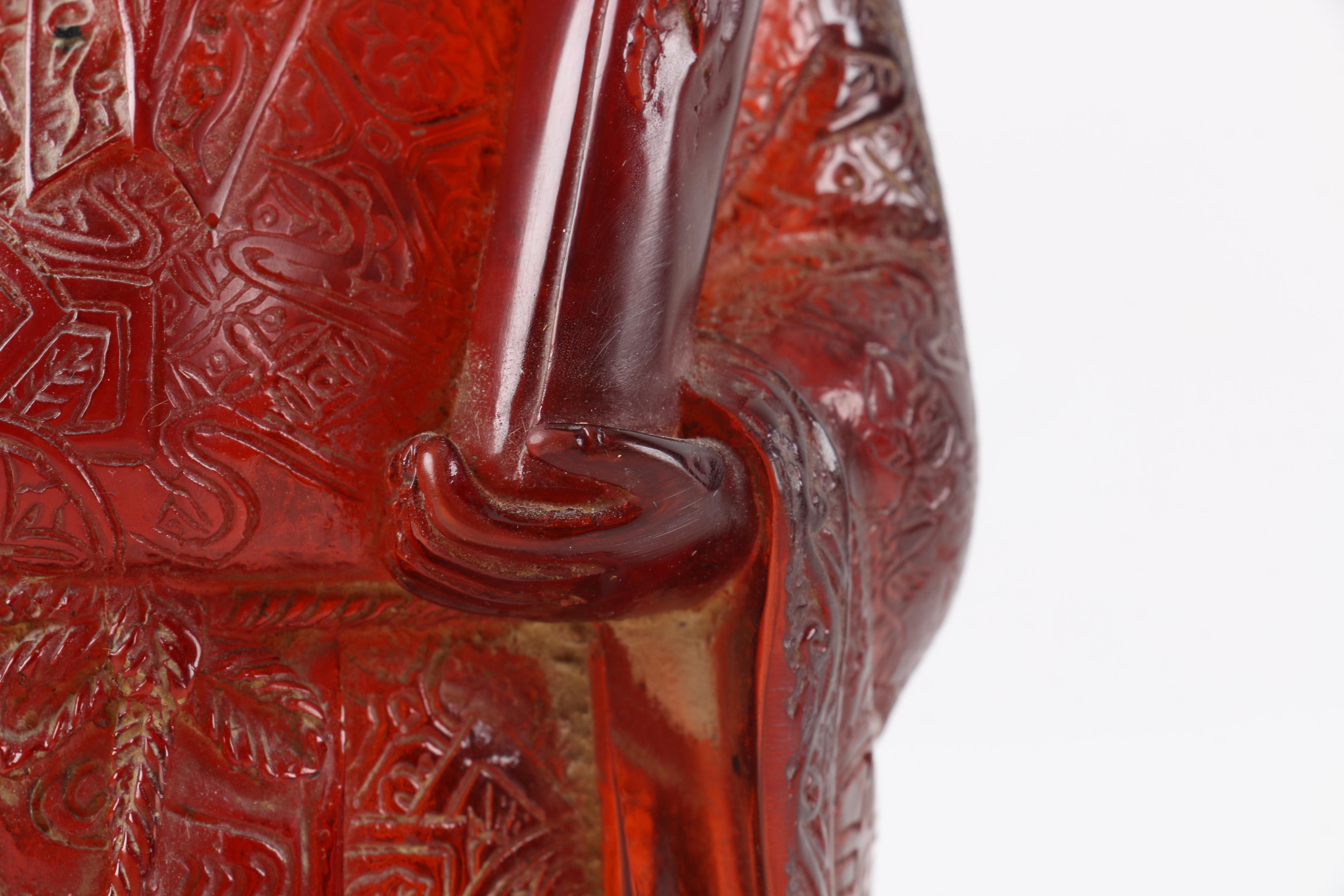 Chinese Resin Monk Statue