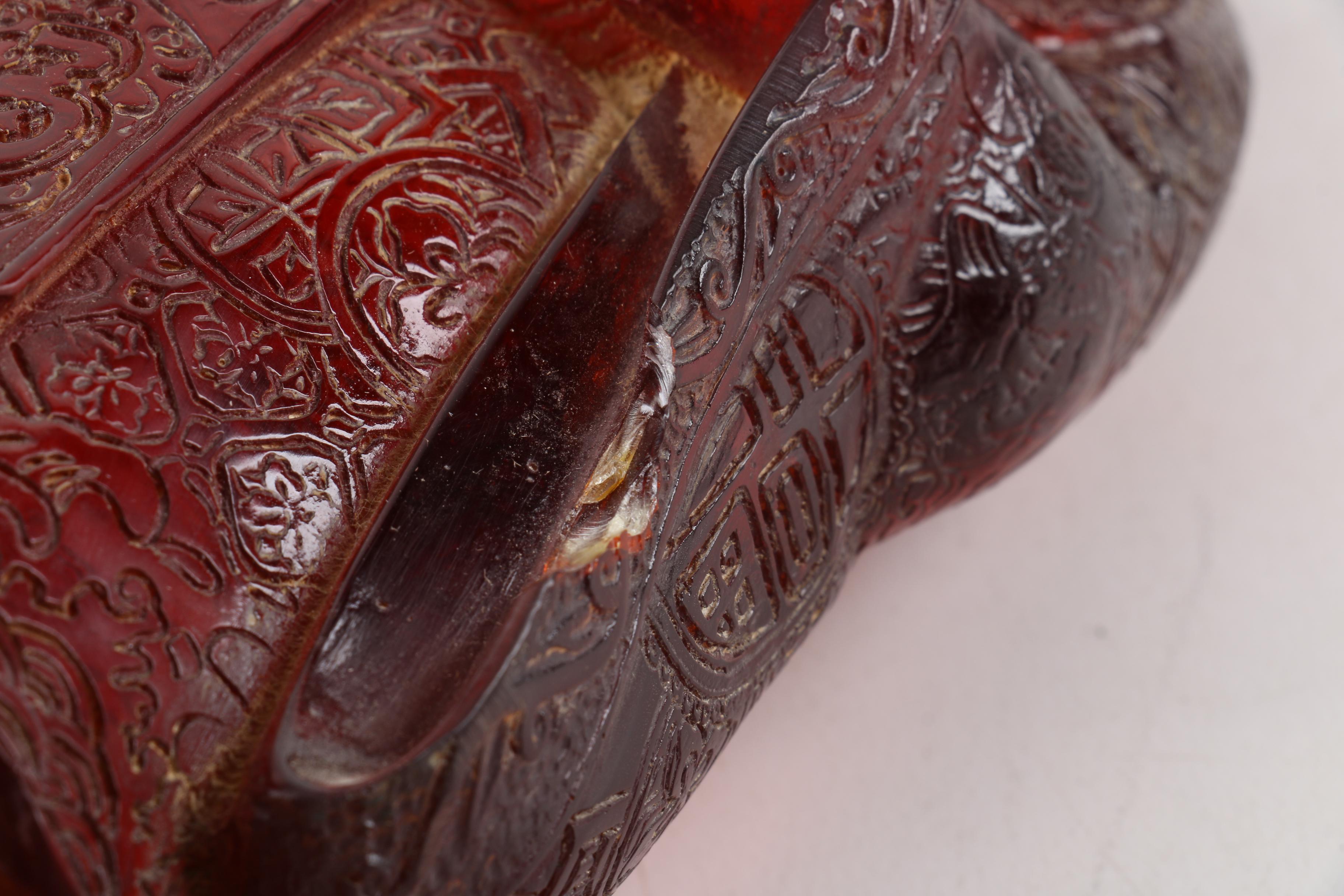 Chinese Resin Monk Statue