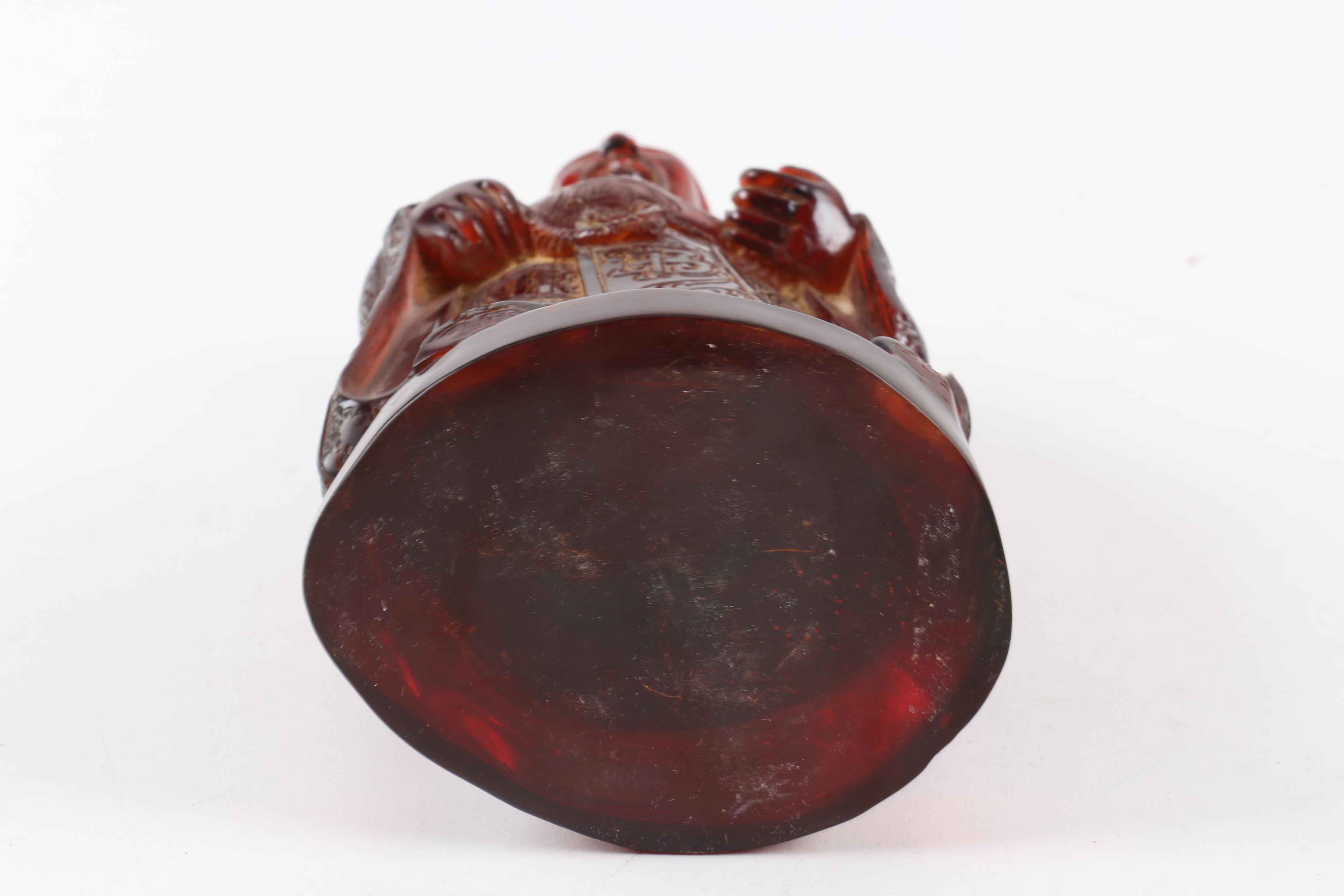 Chinese Resin Monk Statue