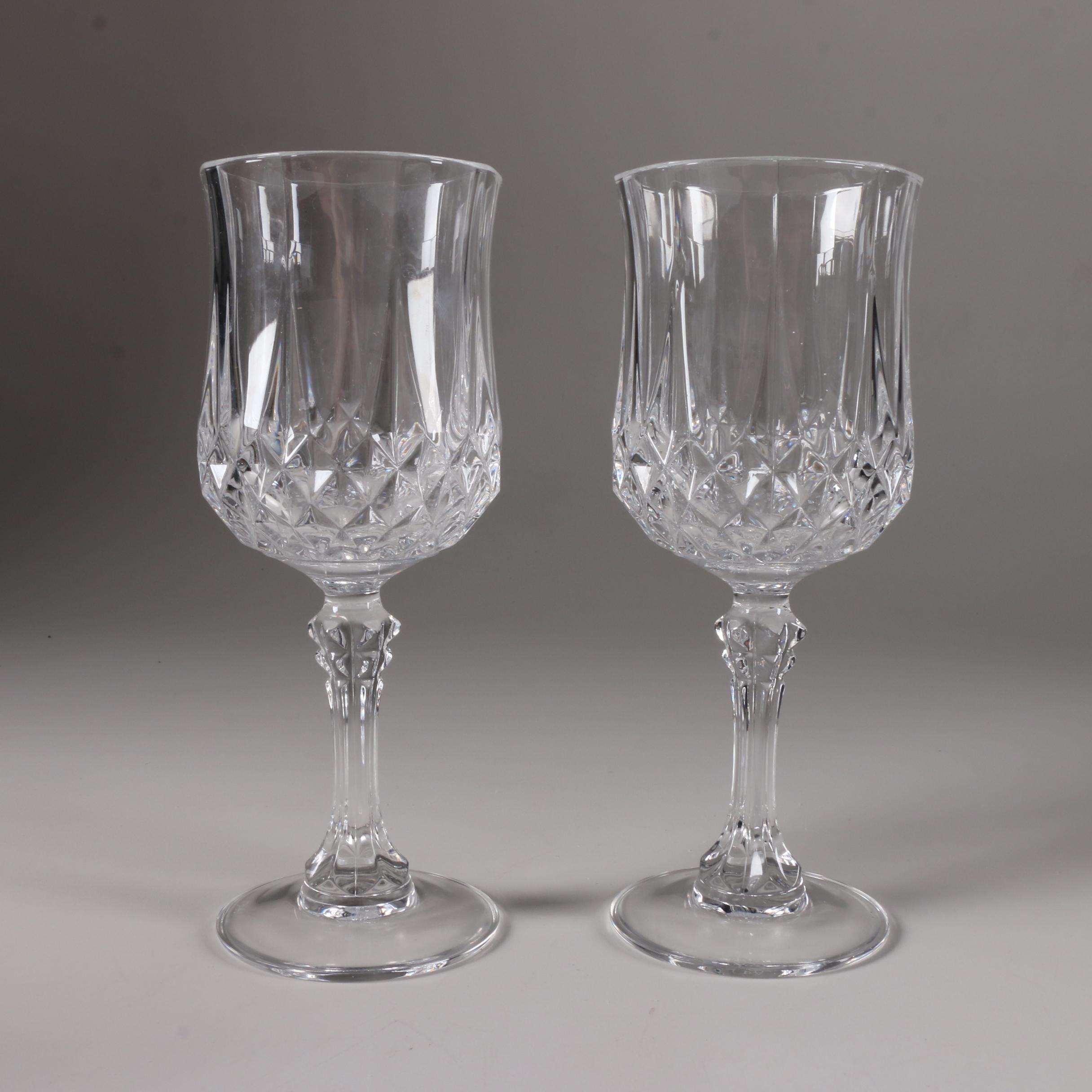 Cristal D'Arques "Longchamp" Crystal Stemware