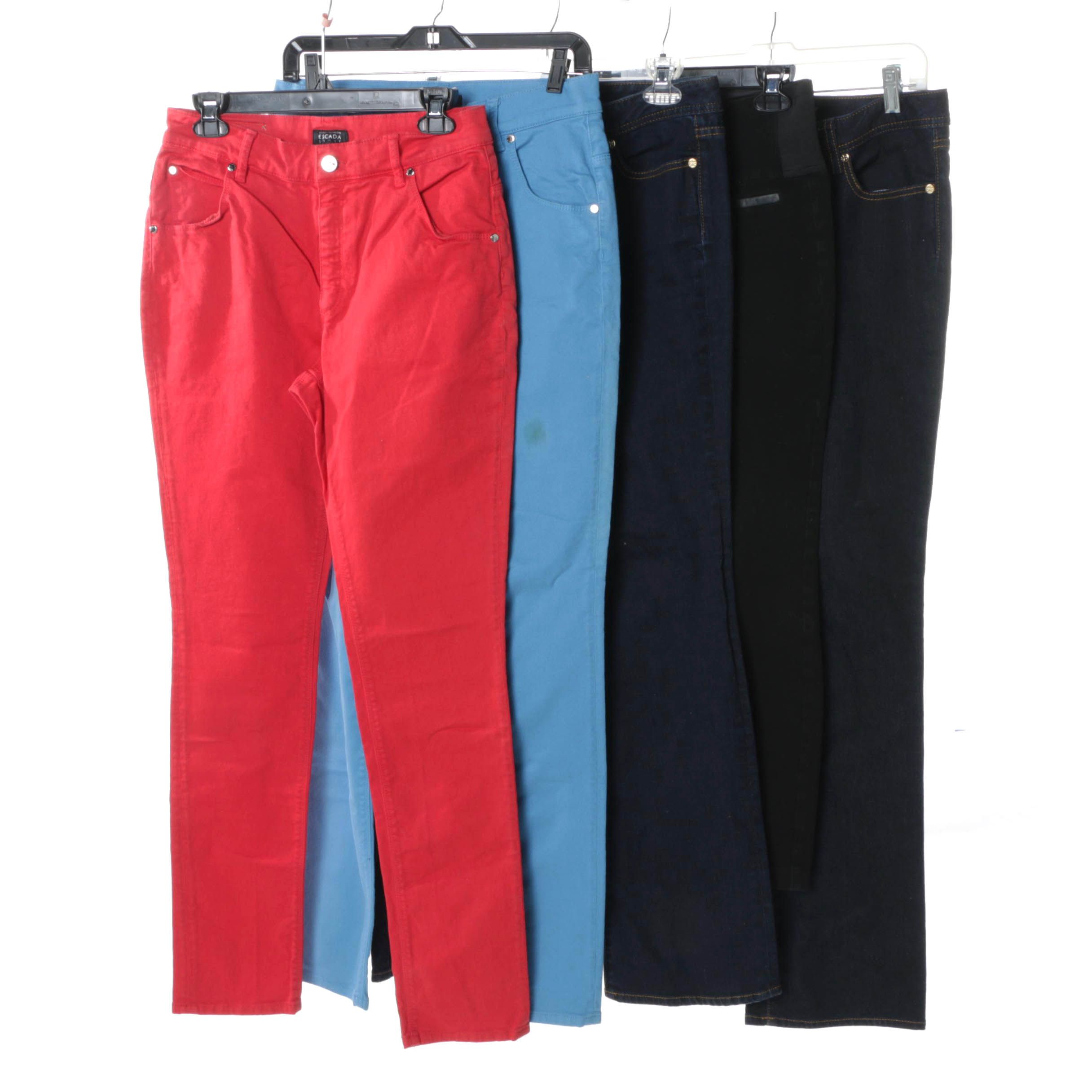Women's Escada Sport, Tory Burch and Spanx Pants