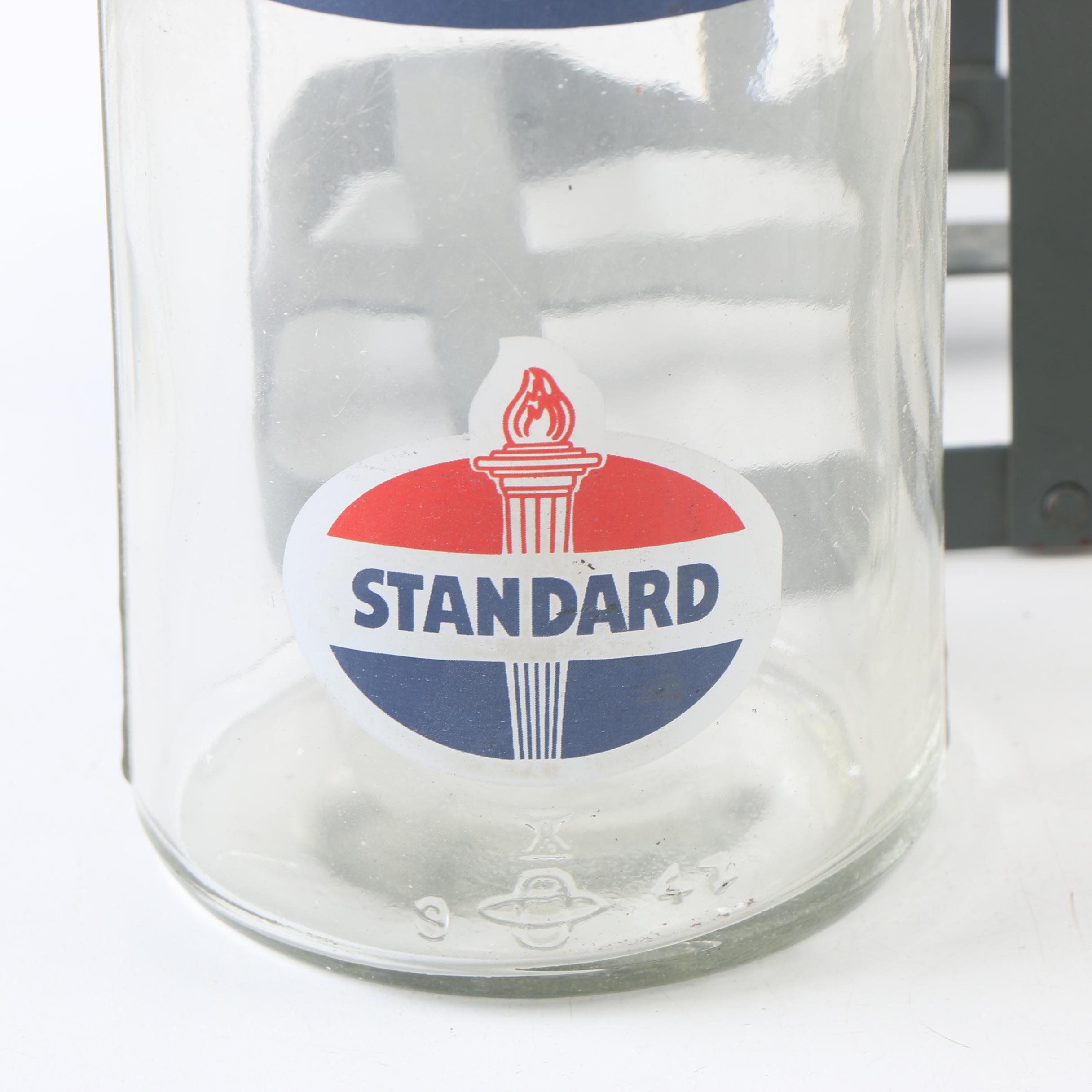 Standard ISO-VIS Oil Bottles in Basket