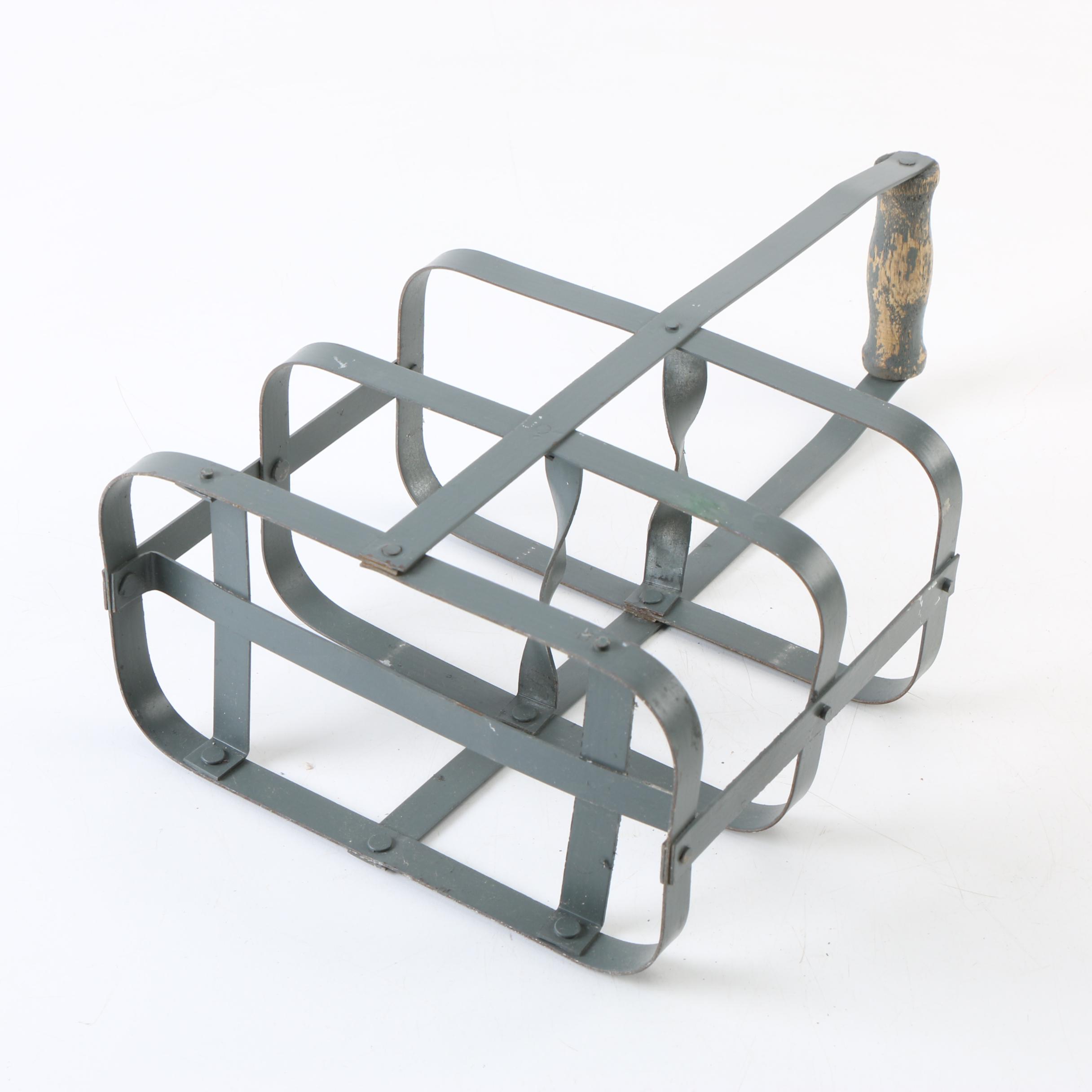 Standard ISO-VIS Oil Bottles in Basket