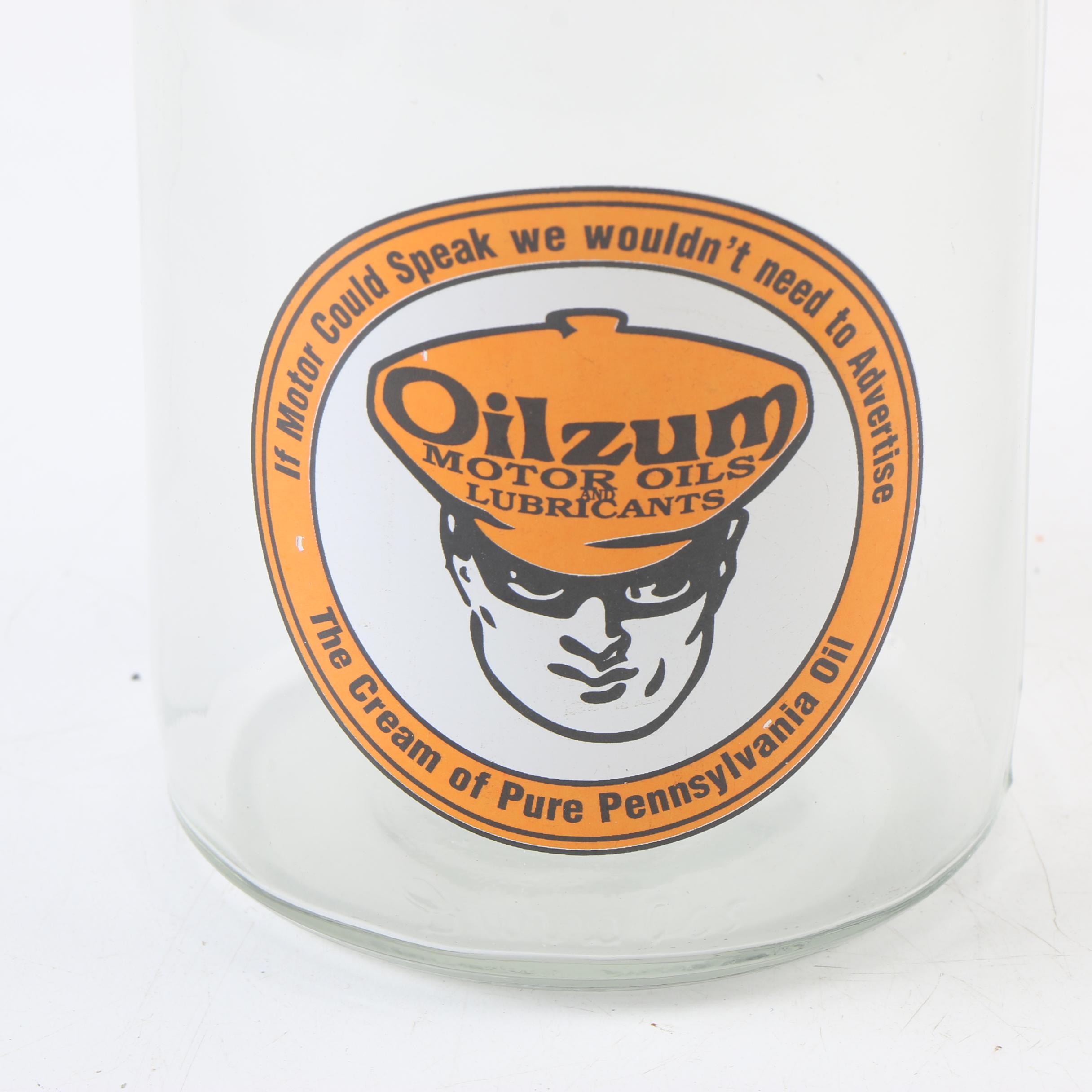 Motor Oil Glass Bottles