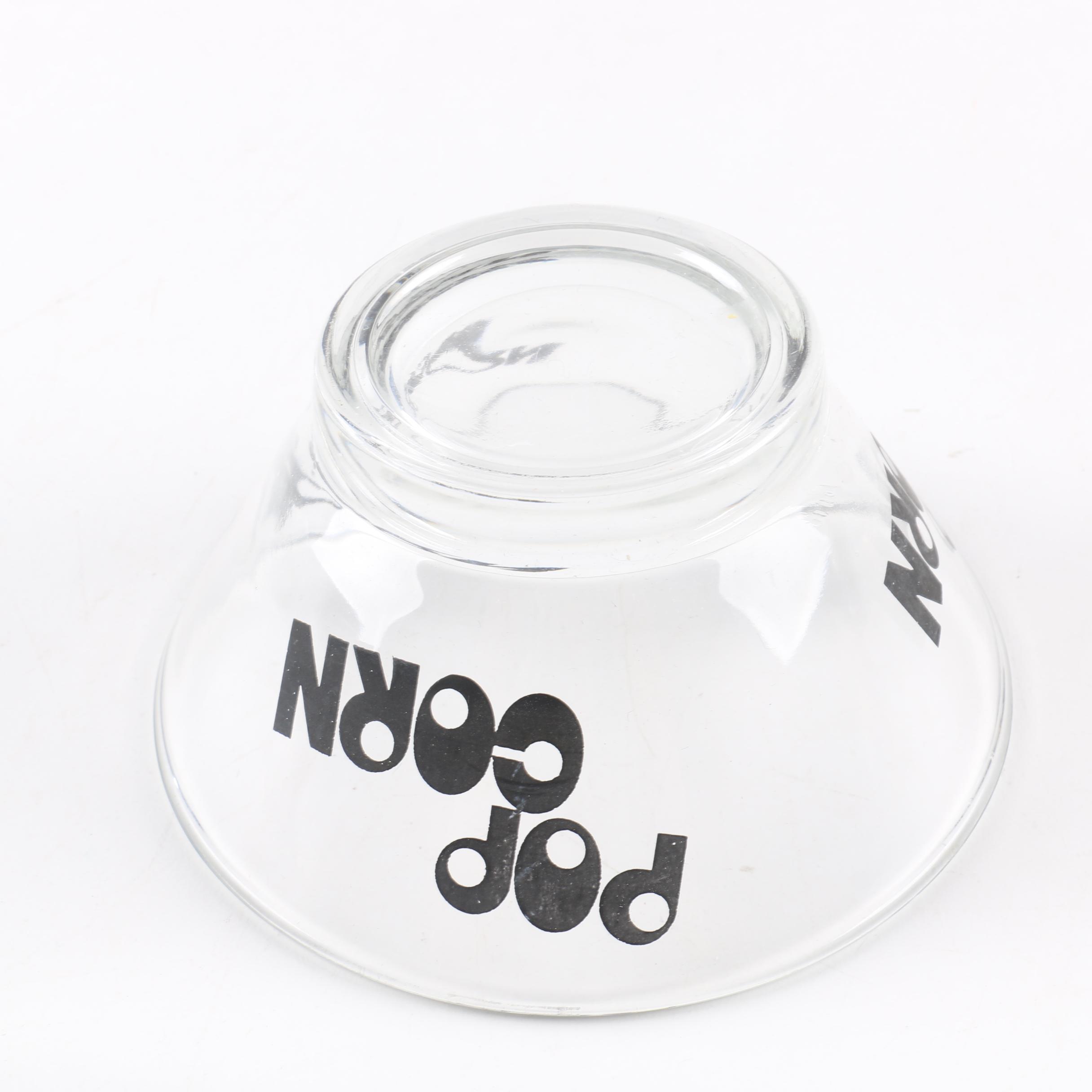 Orville Redenbacher Popcorn Bowl and Small Popcorn Dishes