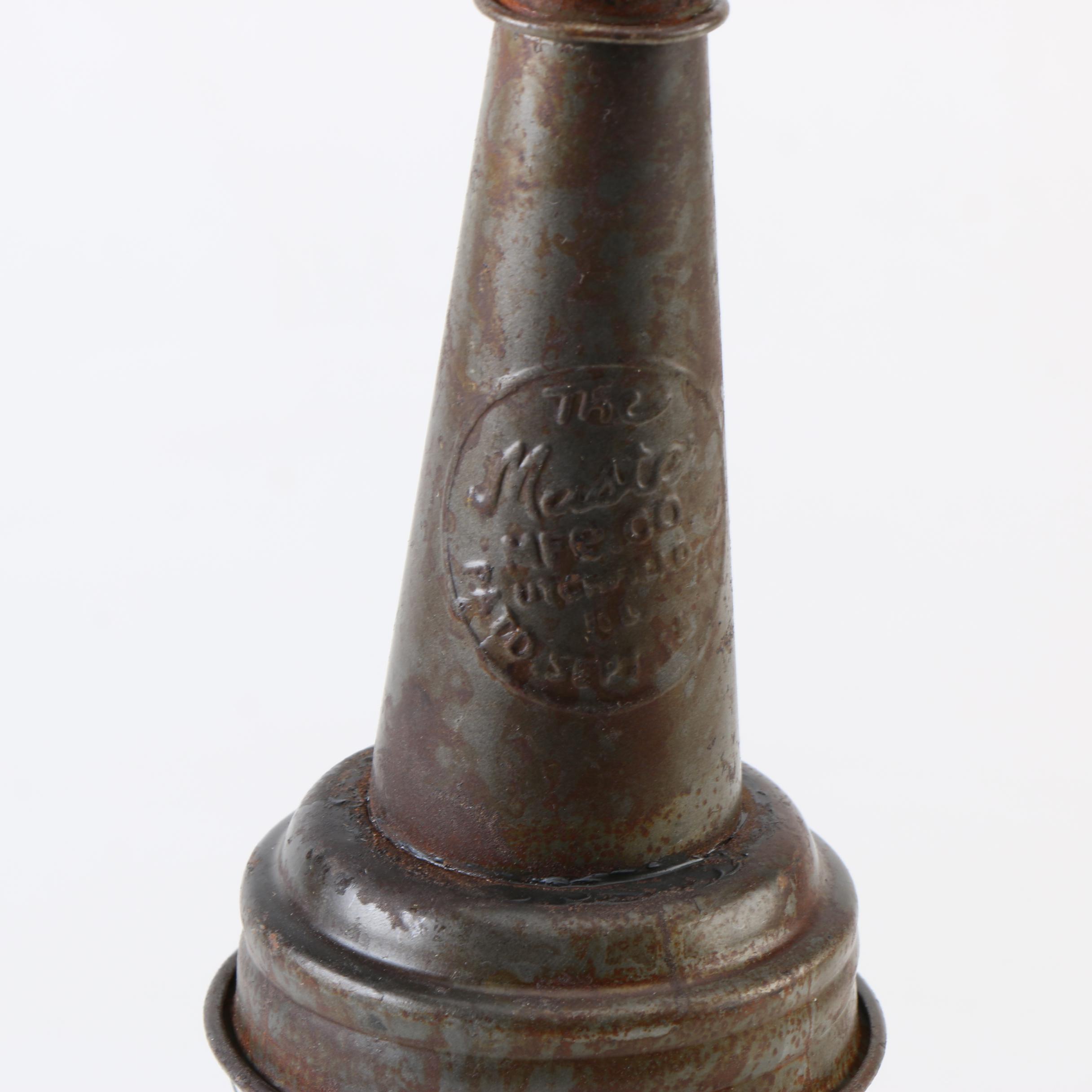 Vintage Glass Oil Bottles