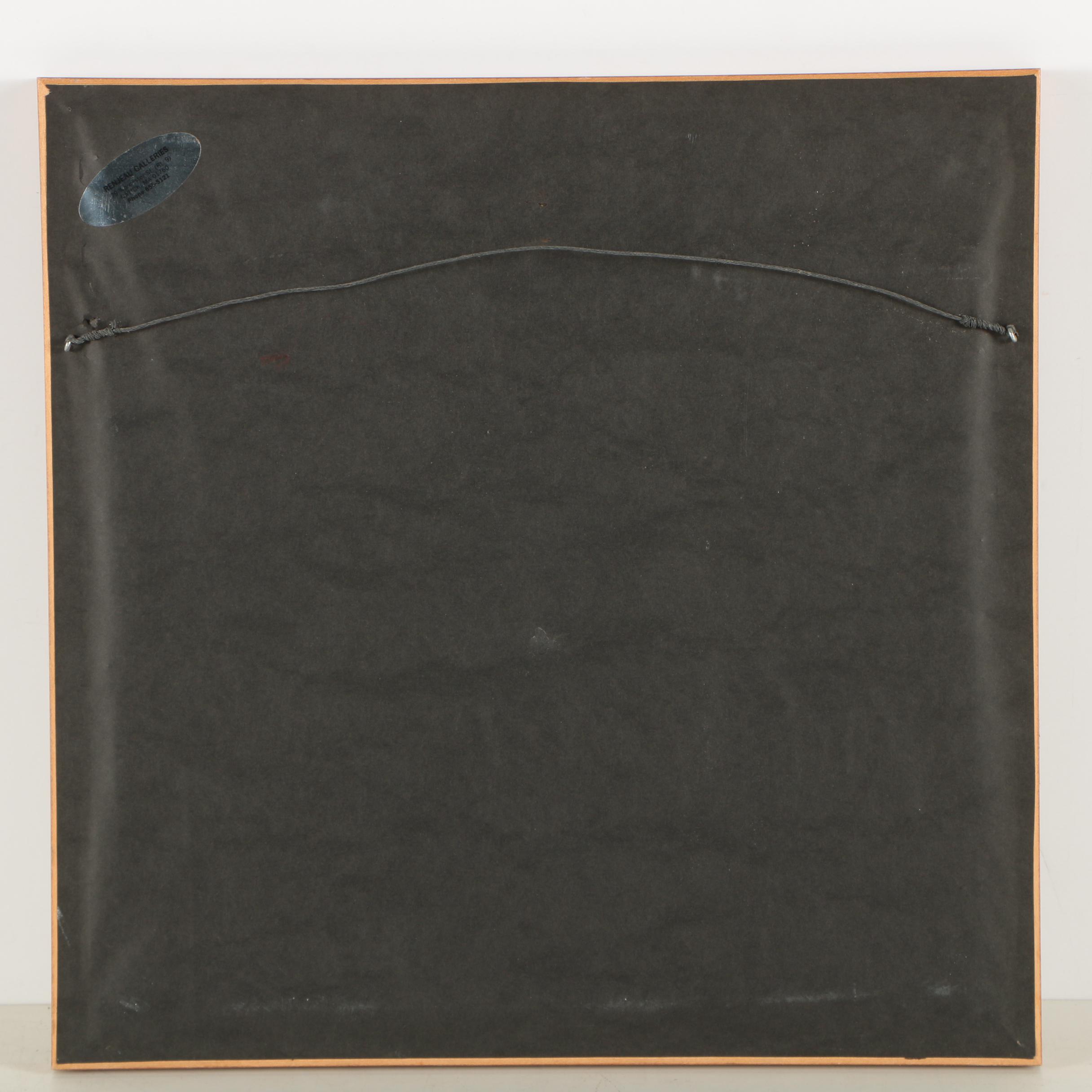 P Buckley Moss Limited Edition Offset Lithograph of a Deer