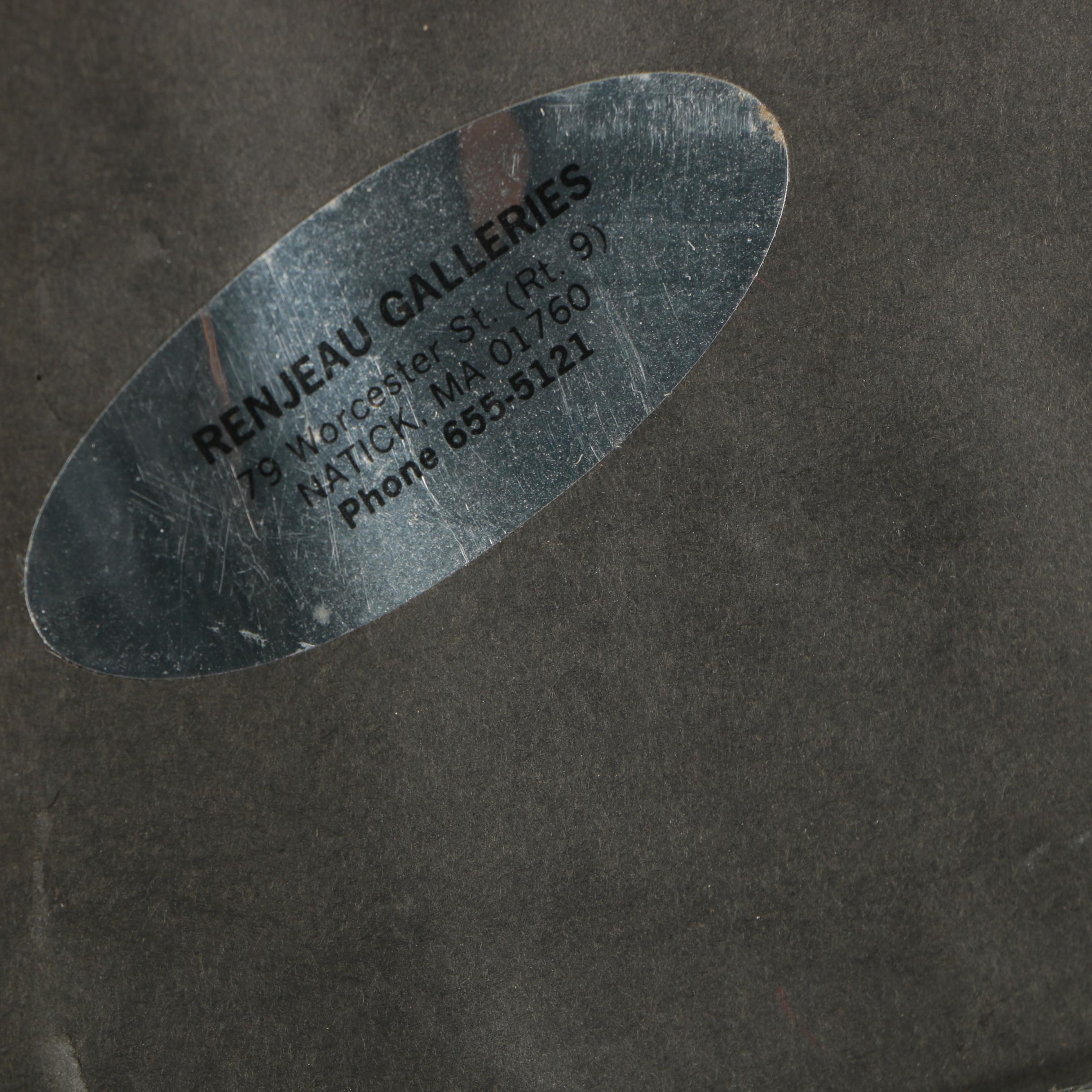 P Buckley Moss Limited Edition Offset Lithograph of a Deer