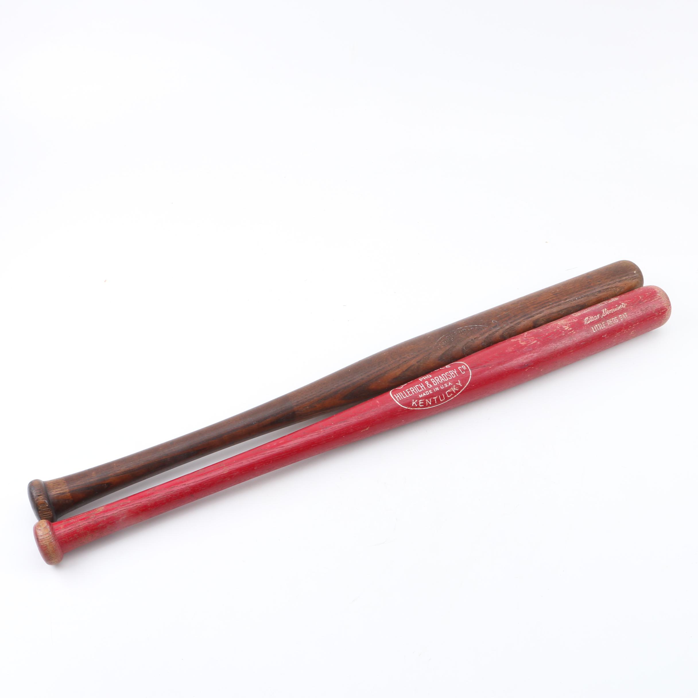 Vintage Louisville Sluggers Featuring César Gerónimo Reds Bat